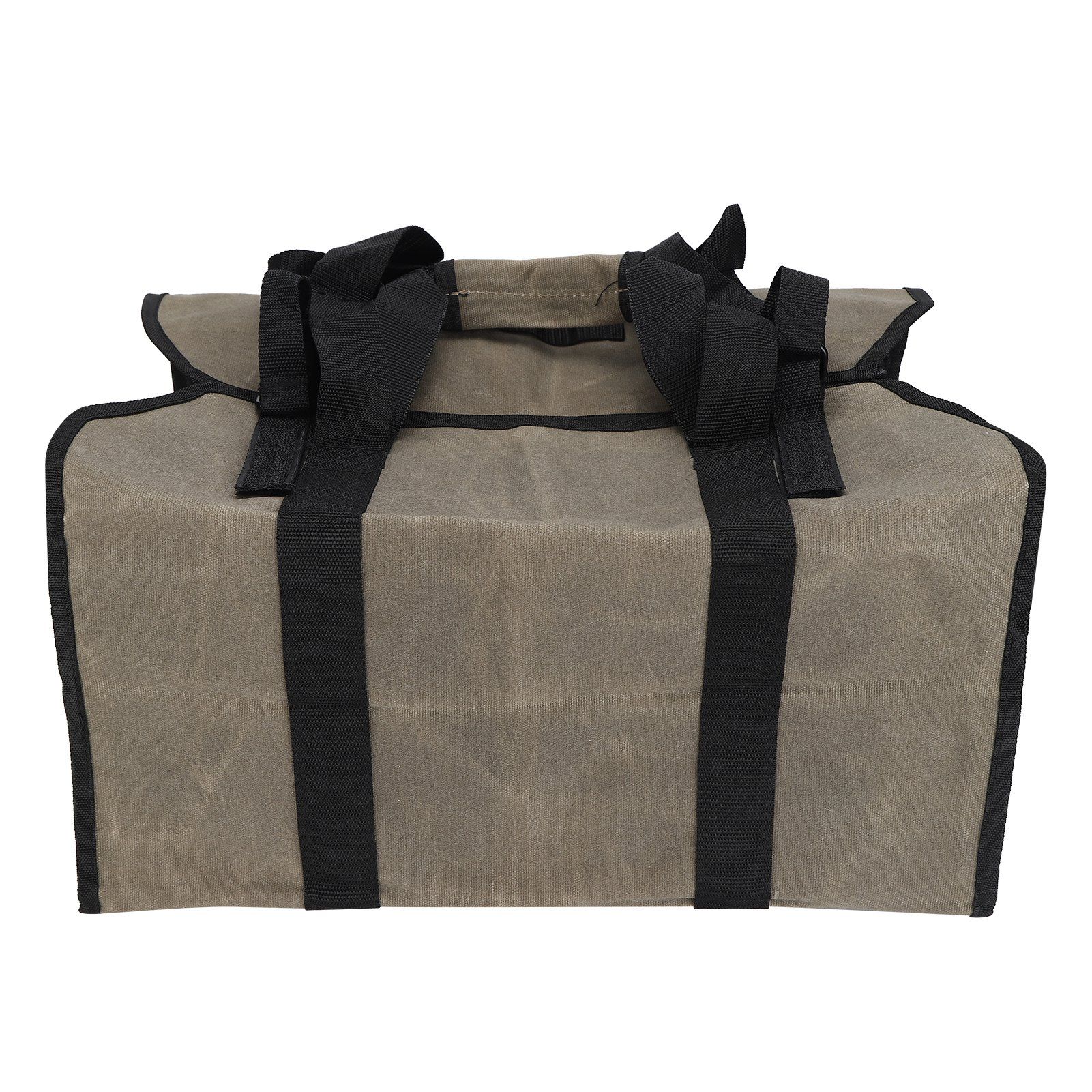 Log Carry Bag Waterproof Dual Use Portable Wet Wax Canvas Firewood Carrier Tote Bag for Logging - Image 2