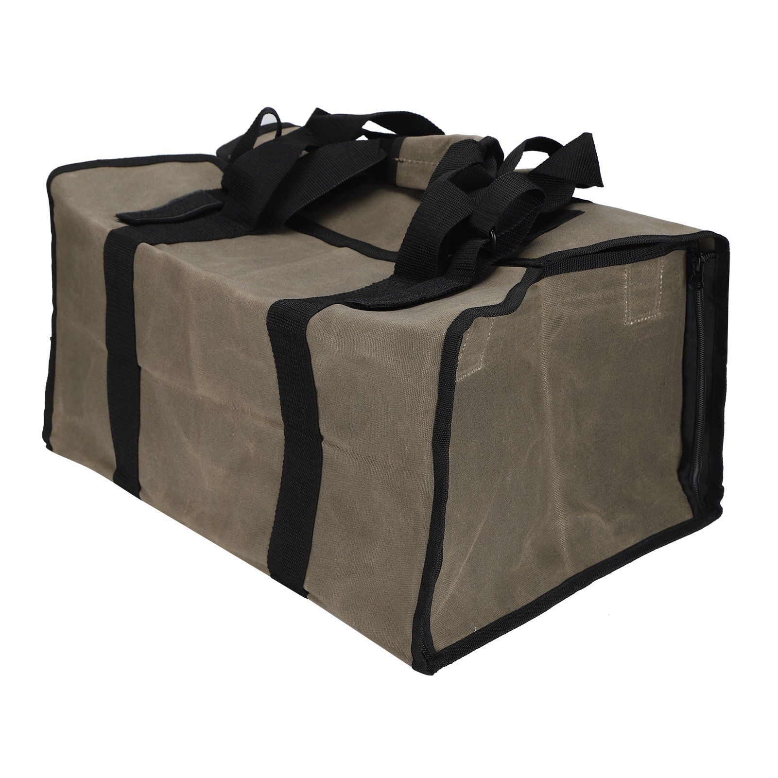Log Carry Bag Waterproof Dual Use Portable Wet Wax Canvas Firewood Carrier Tote Bag for Logging - Image 6
