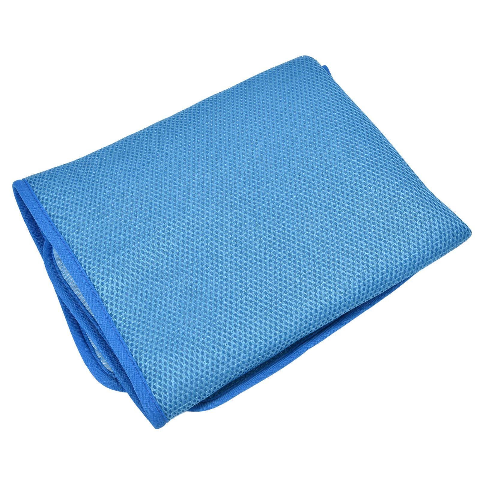 Pet Cooling Mat Breathable Soft Summer Dog Cat Sleeping Pad for Kennel Sofa Bed FloorBlue S - Image 6