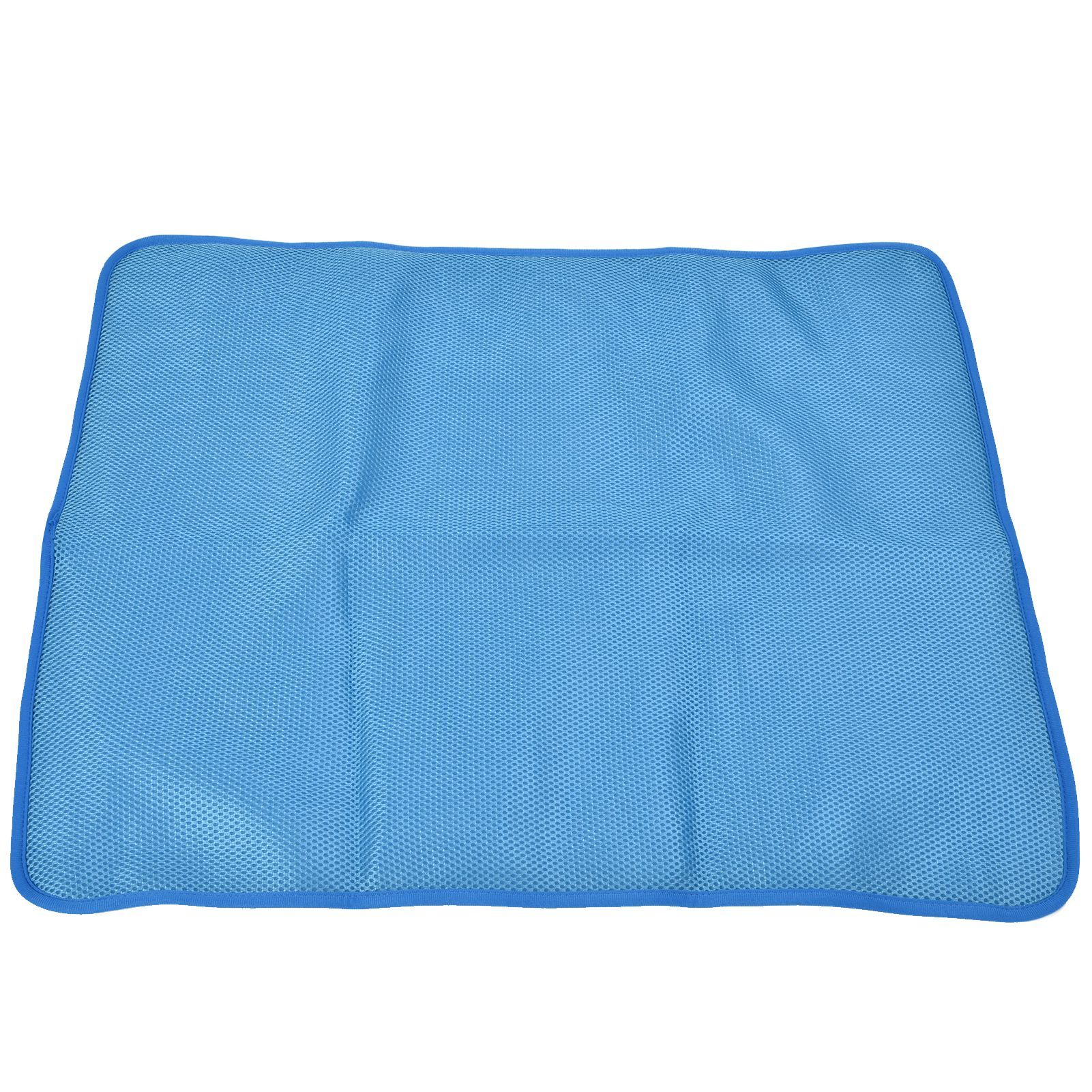 Pet Cooling Mat Breathable Soft Summer Dog Cat Sleeping Pad for Kennel Sofa Bed FloorBlue M - Image 3