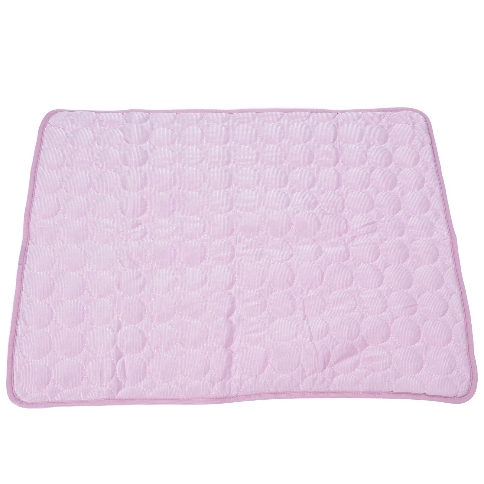 Pet Cooling Mat Breathable Soft Summer Dog Cat Sleeping Pad for Kennel Sofa Bed FloorPink S - Image 1