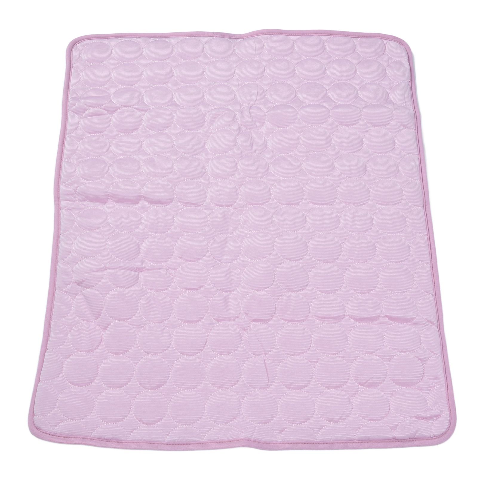 Pet Cooling Mat Breathable Soft Summer Dog Cat Sleeping Pad for Kennel Sofa Bed FloorPink M - Image 5