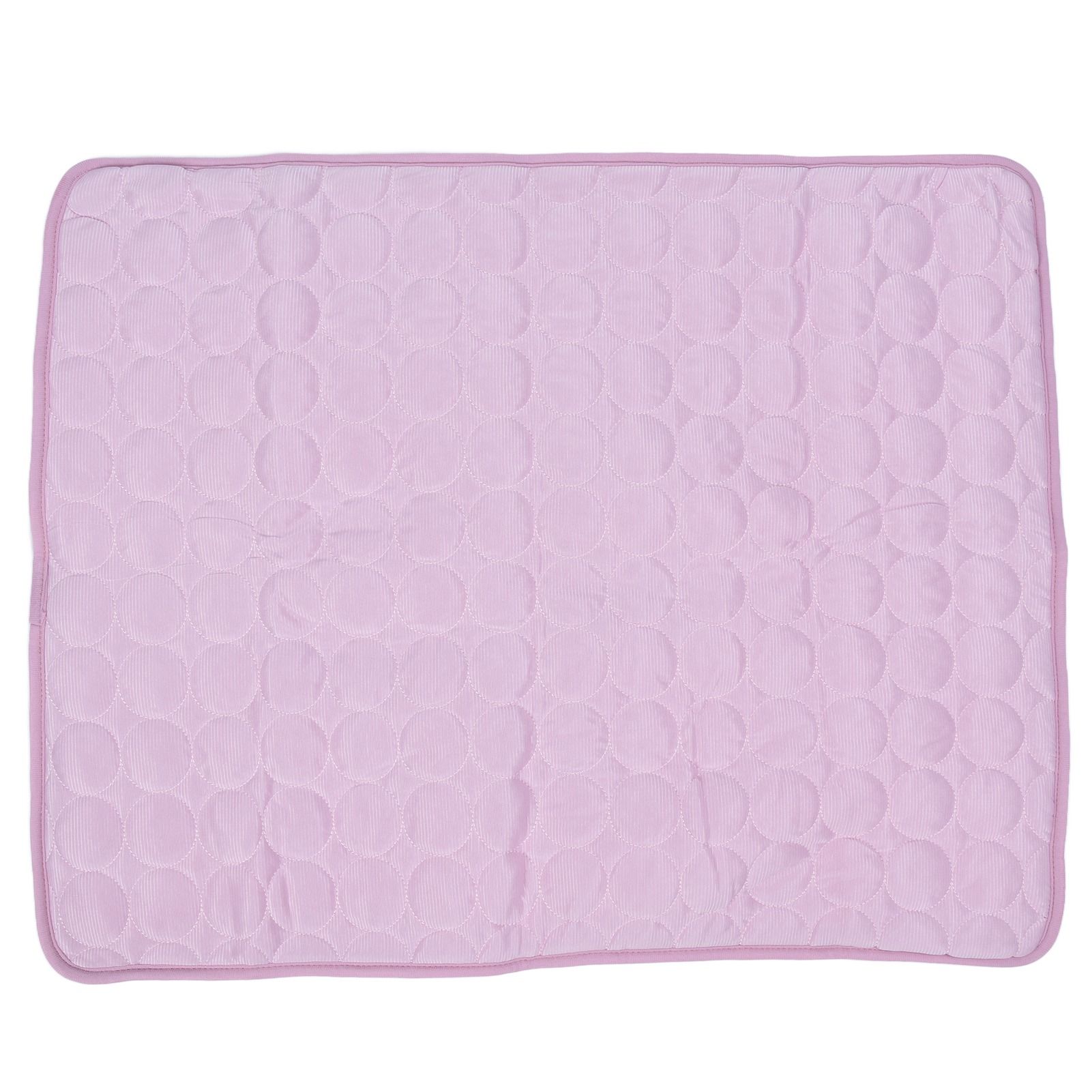 Pet Cooling Mat Breathable Soft Summer Dog Cat Sleeping Pad for Kennel Sofa Bed FloorPink XXL - Image 7