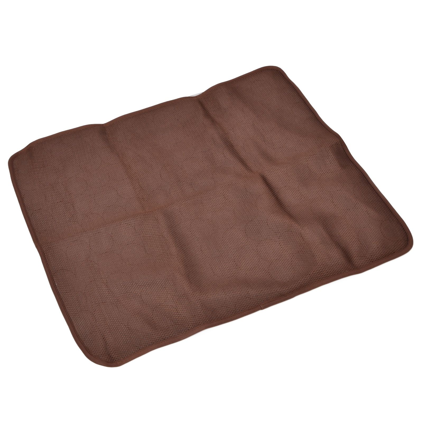 Pet Cooling Mat Breathable Soft Summer Dog Cat Sleeping Pad for Kennel Sofa Bed FloorBrown L - Image 7
