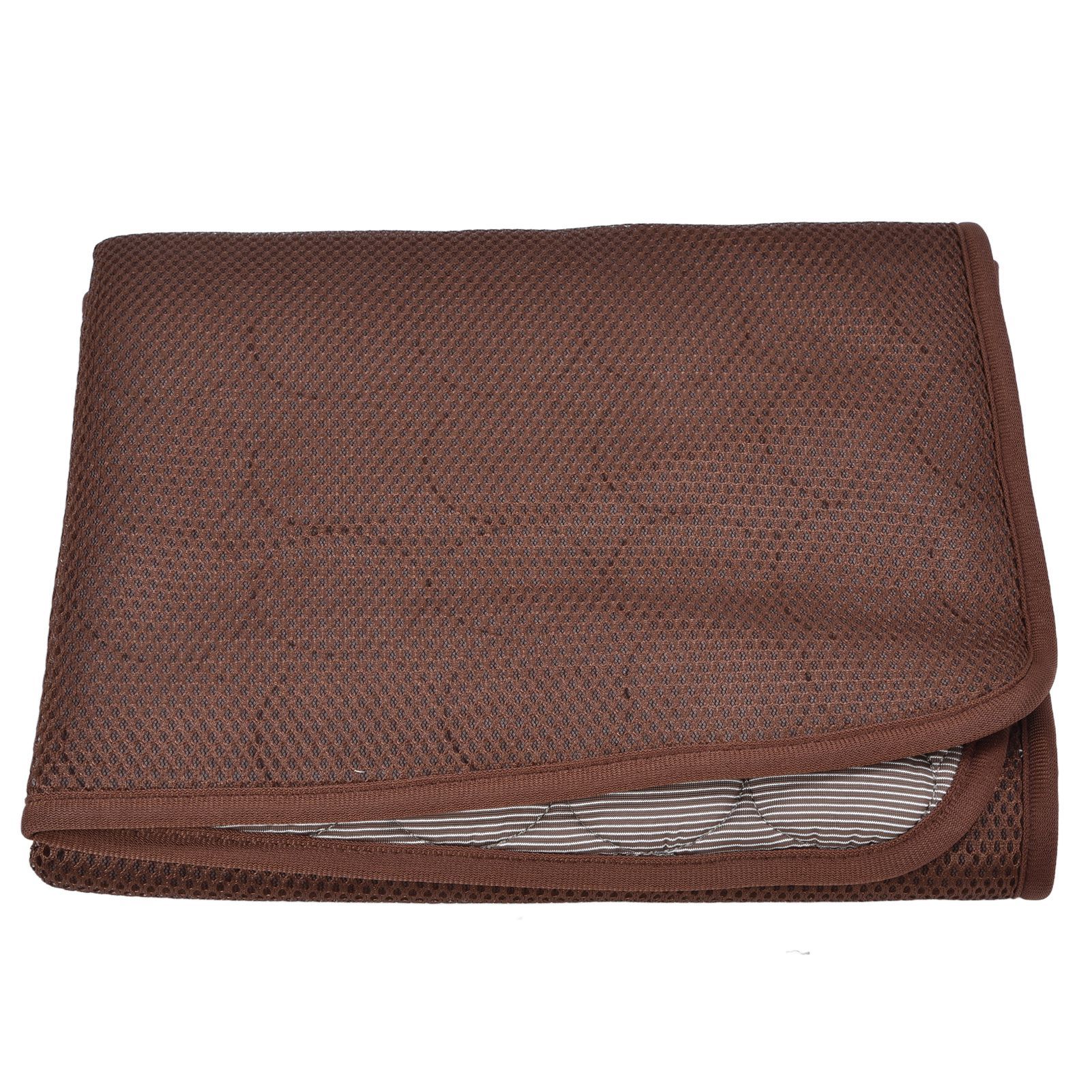 Pet Cooling Mat Breathable Soft Summer Dog Cat Sleeping Pad for Kennel Sofa Bed FloorBrown XXL - Image 6