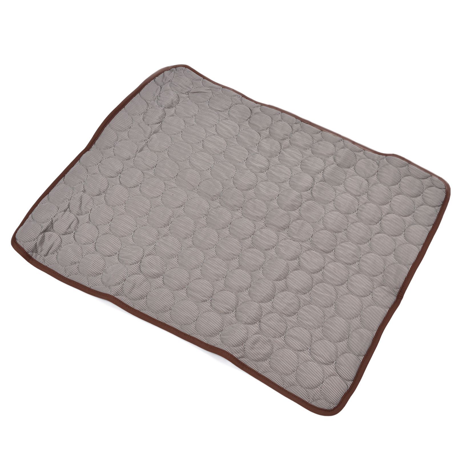 Pet Cooling Mat Breathable Soft Summer Dog Cat Sleeping Pad for Kennel Sofa Bed FloorBrown XXL - Image 8