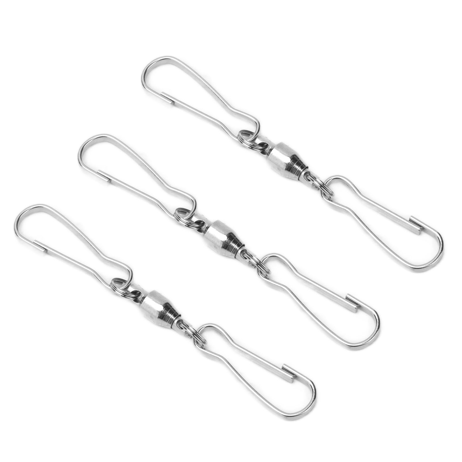 10pcs Hanging Hook Stainless Steel 360° Rotating Hook for Bird Feeder Wind Chimes7cm - Image 7