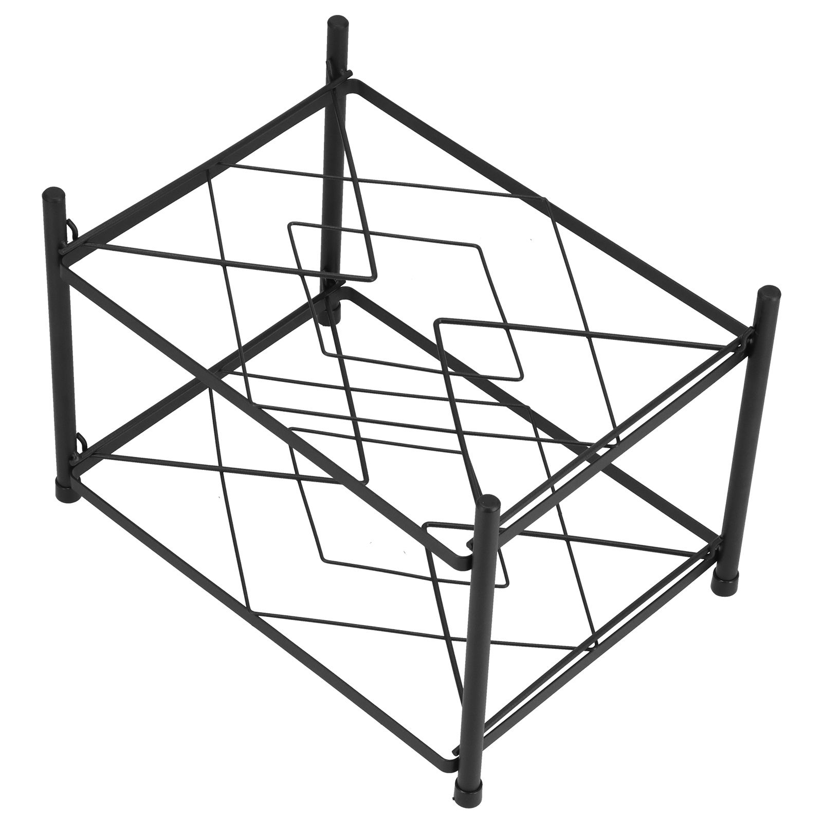 Multi Layer Pot Rack Free Standing Pan Organizer Holder Shelf Electric Cooker Cookware Rack for Kitchen2 Layer - Image 3