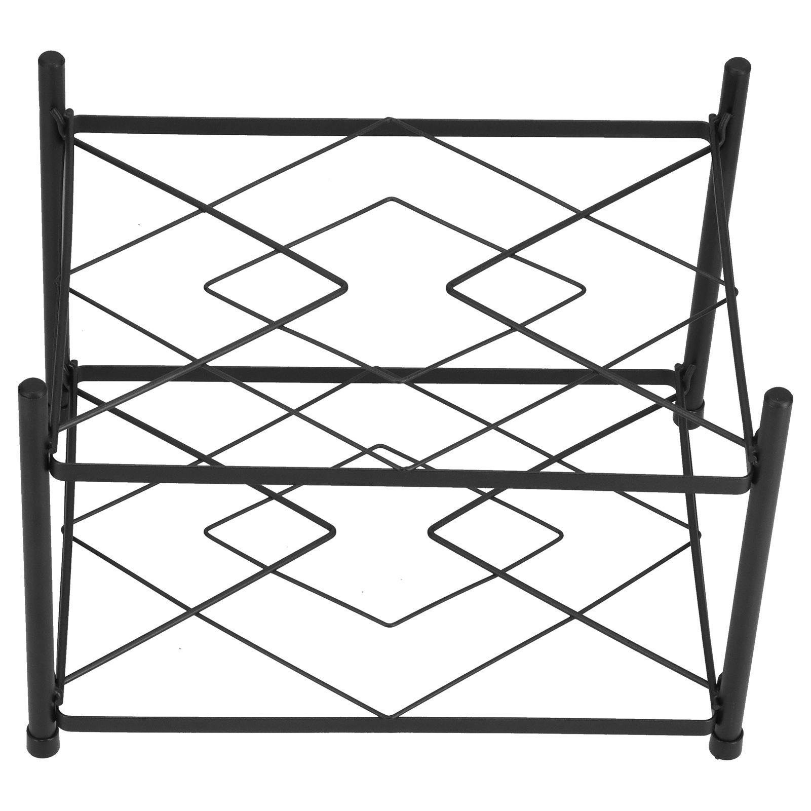 Multi Layer Pot Rack Free Standing Pan Organizer Holder Shelf Electric Cooker Cookware Rack for Kitchen2 Layer - Image 4