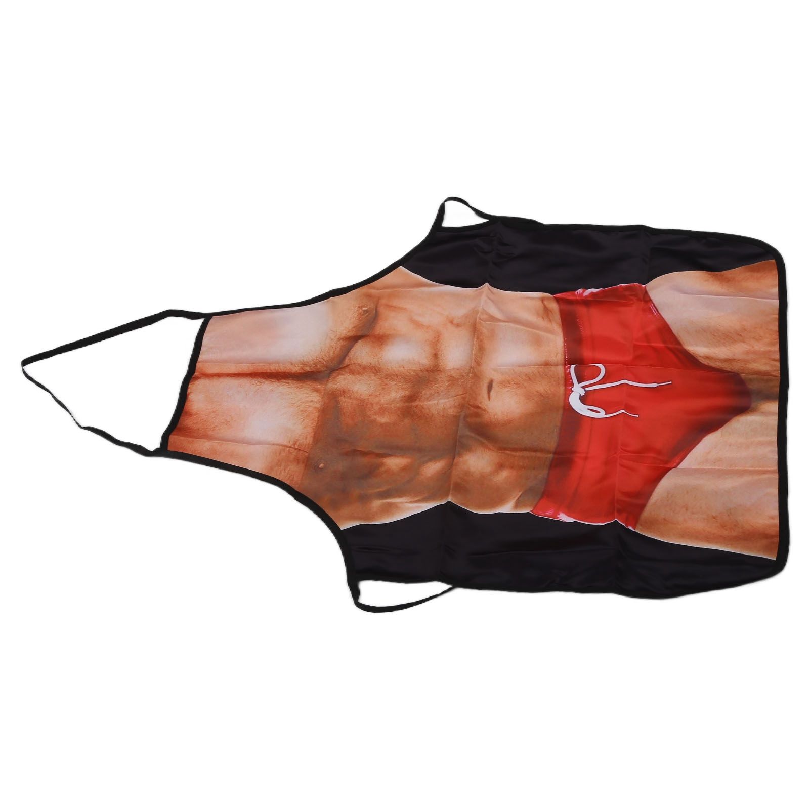 Muscle Pattern Funny Novelty Apron Kitchen Apron for Men Women Chef Waitress BBQ Baking - Image 3