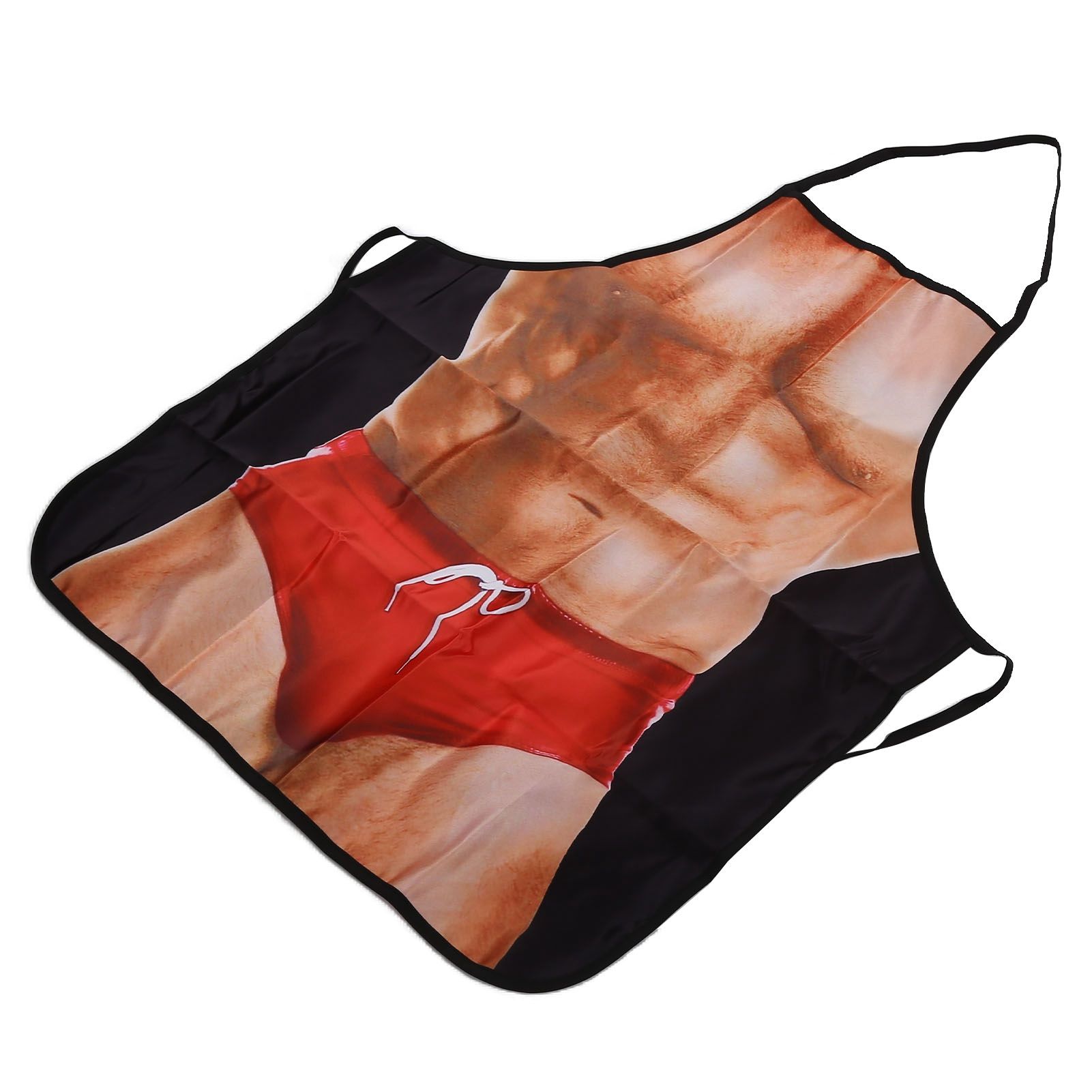 Muscle Pattern Funny Novelty Apron Kitchen Apron for Men Women Chef Waitress BBQ Baking - Image 6