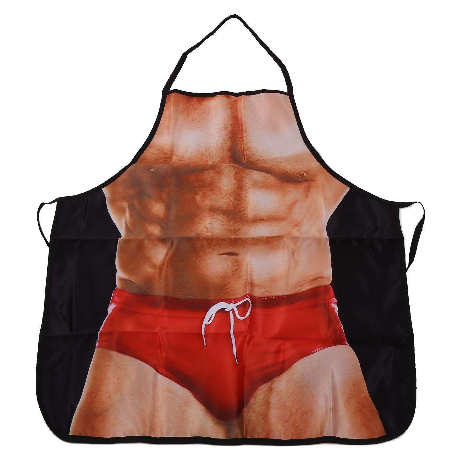 Muscle Pattern Funny Novelty Apron Kitchen Apron for Men Women Chef Waitress BBQ Baking - Image 7