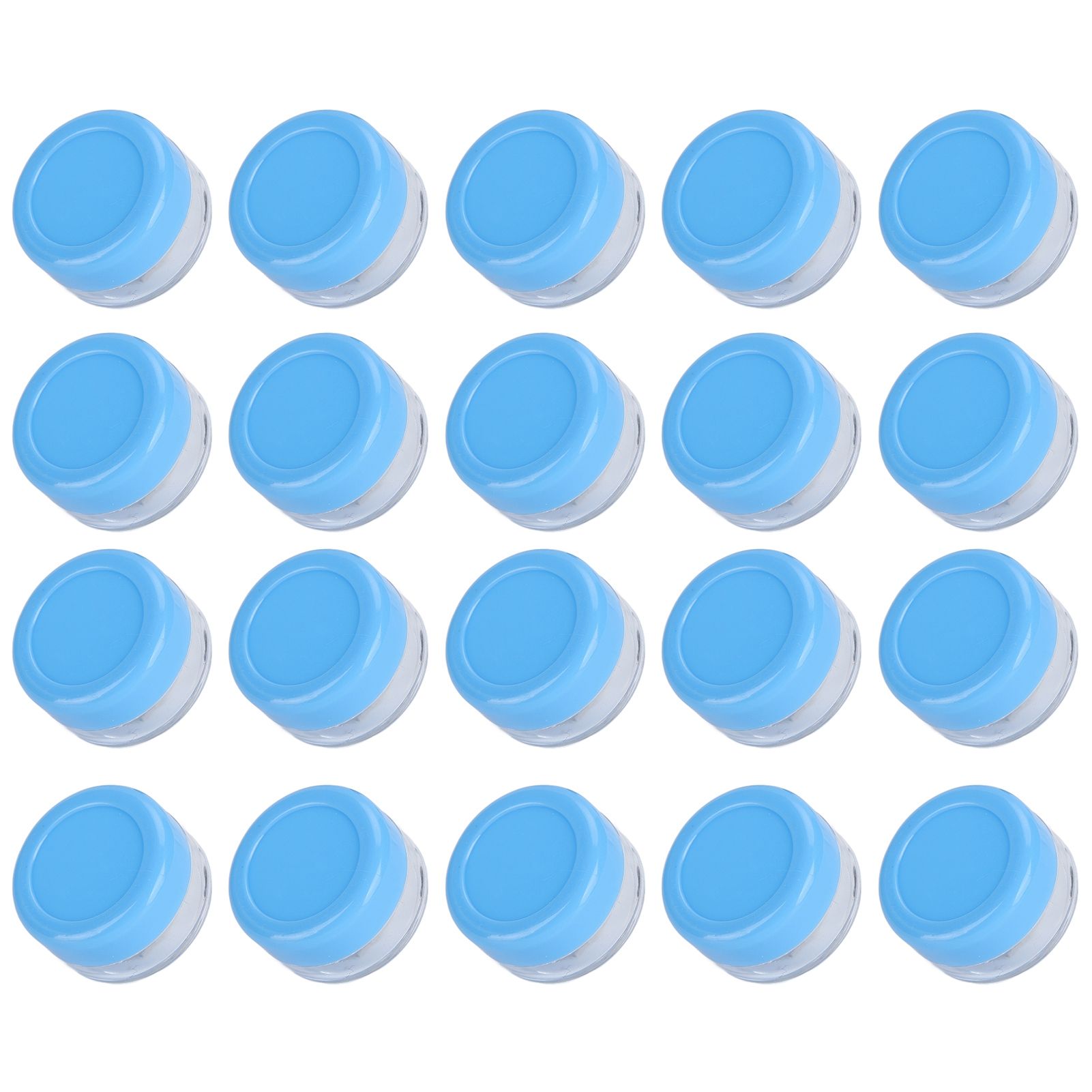 Empty Cream Container 25pcs Plastic Compact Round Small Cosmetic Jar for Travel - Image 4