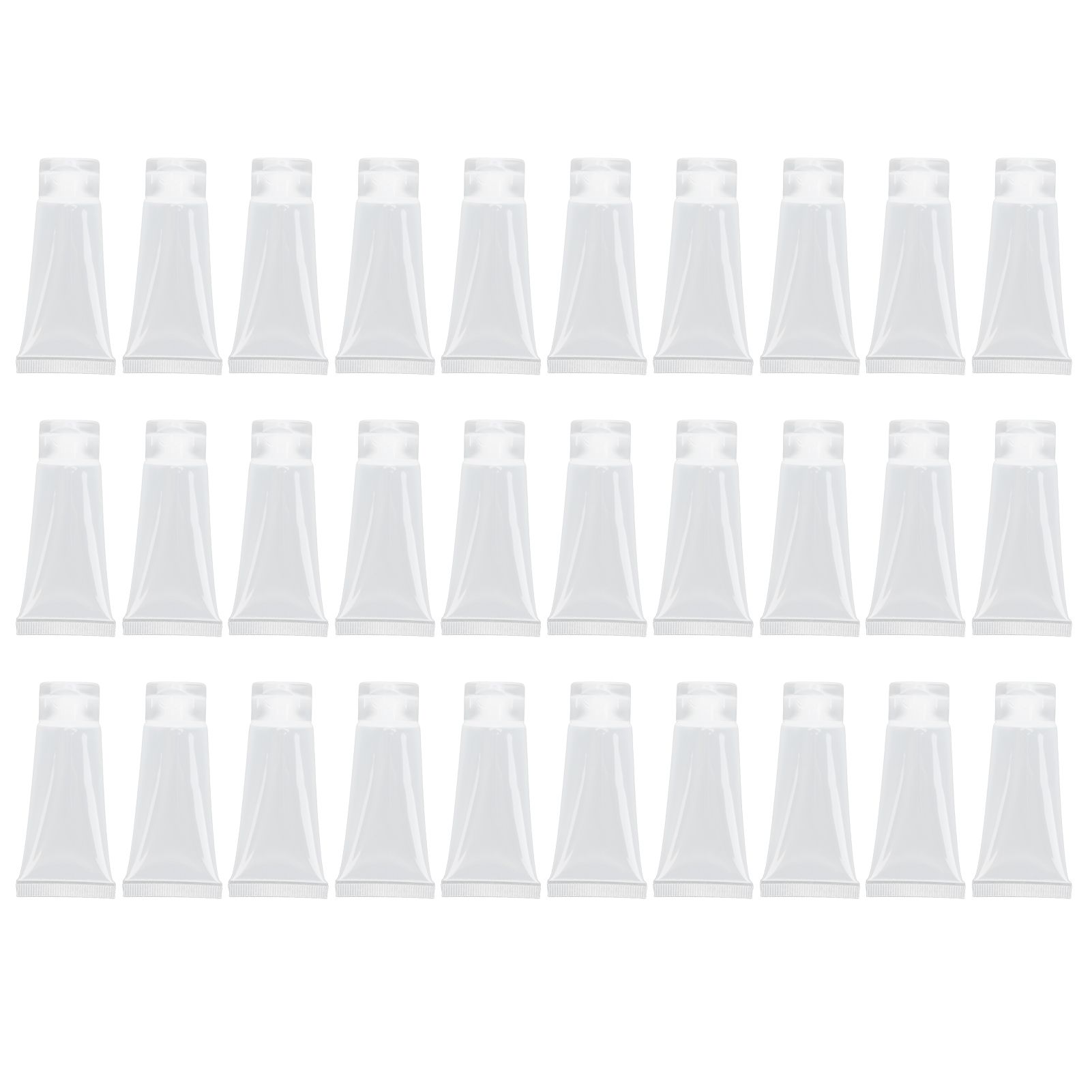 30pcs Empty Cosmetic Bottle Portable Lightweight Lotion Shampoo Squeeze Bottle for Travel - Image 1