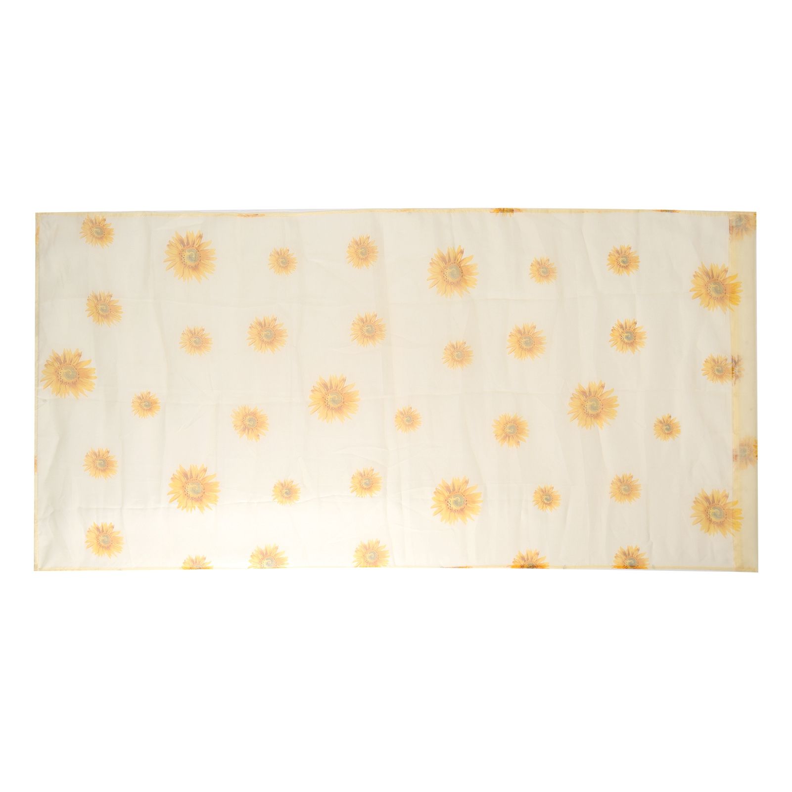 Sheer Curtain Sunflower Pattern Transparent Balcony Window Curtains Decor for Bedroom Living Room - Image 5