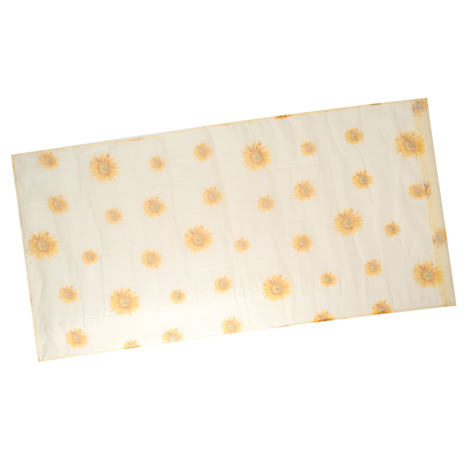Sheer Curtain Sunflower Pattern Transparent Balcony Window Curtains Decor for Bedroom Living Room - Image 7