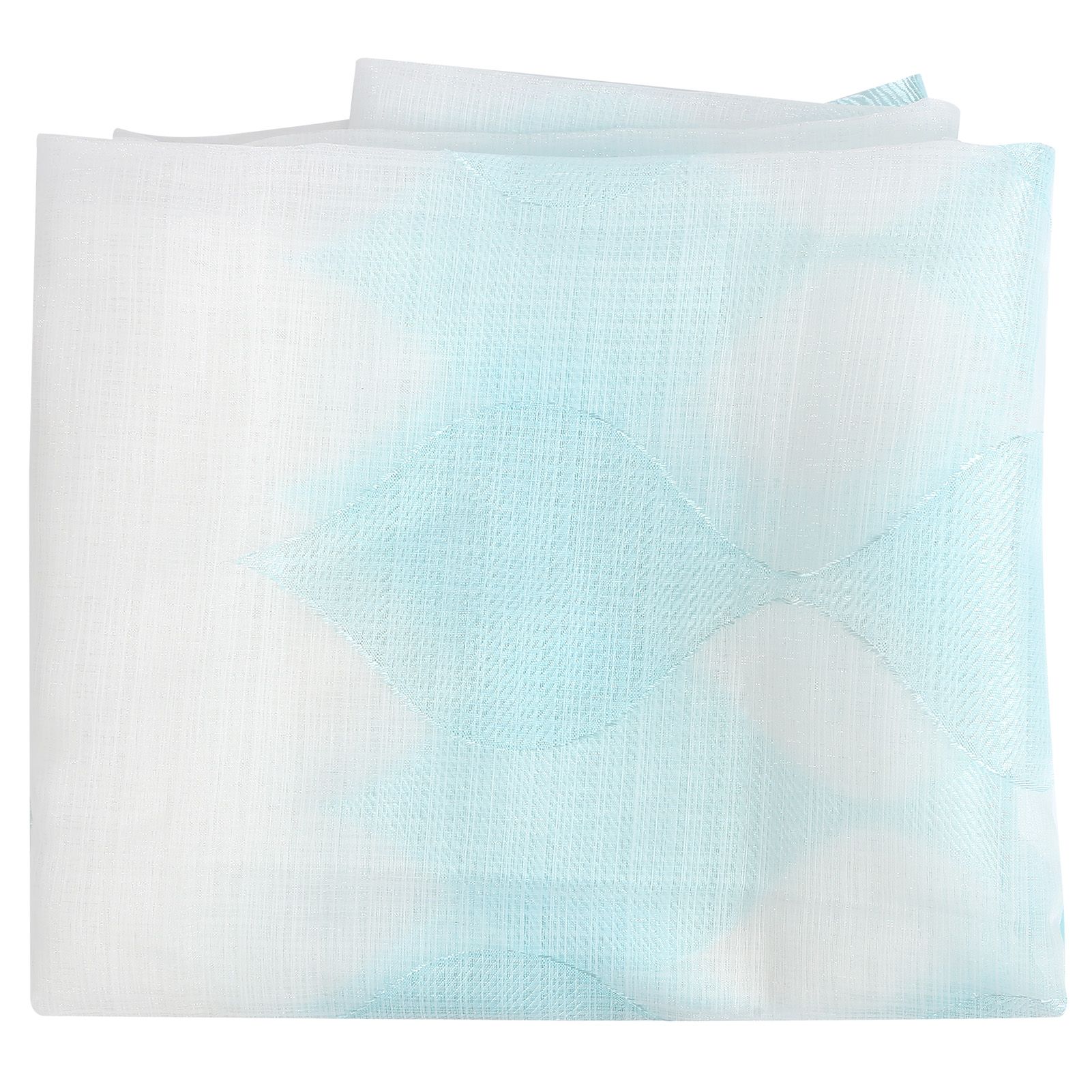 Unique Pattern Transparent Curtain Window Treatment for Bedroom Living Room Home Decoration 207x100CM - Image 1