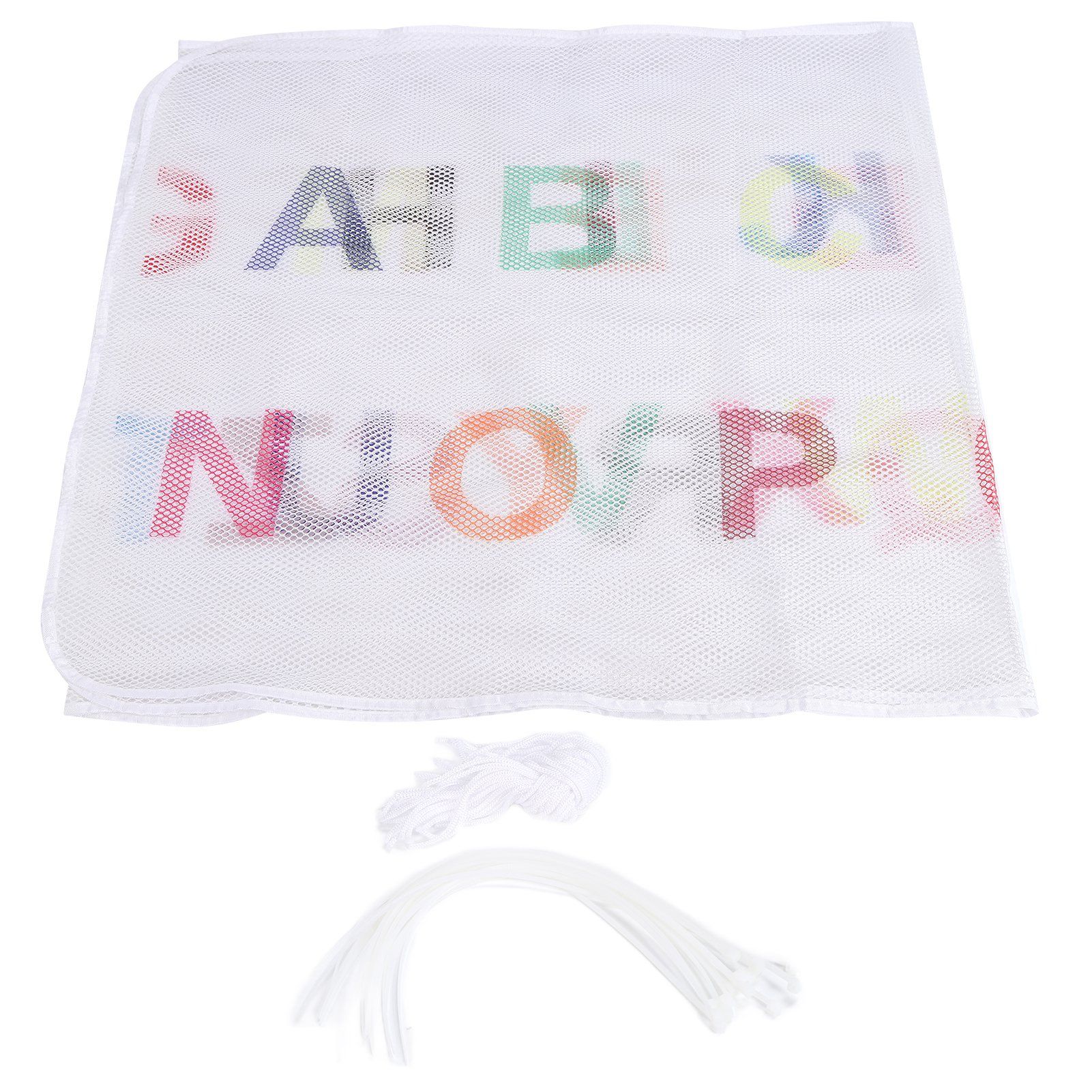 3 Meter Cute Pattern Stair Fence Thickened Baby Safety Net Mesh for Balcony Home IndoorLetter Type - Image 1
