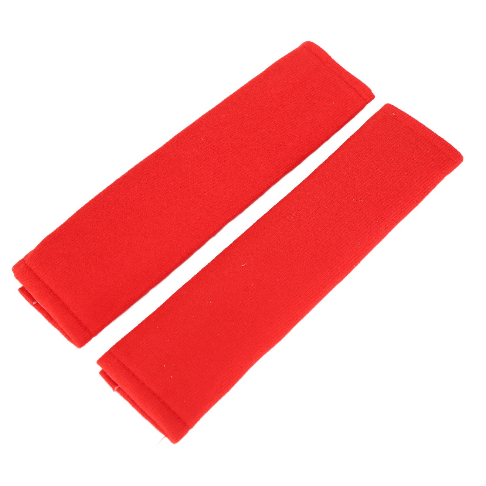 2PCS Seatbelt Pad Car Safety Belt Pad Shoulder Pad Soft Comfortable Belt Strap for Adult ChildrenRed - Image 1
