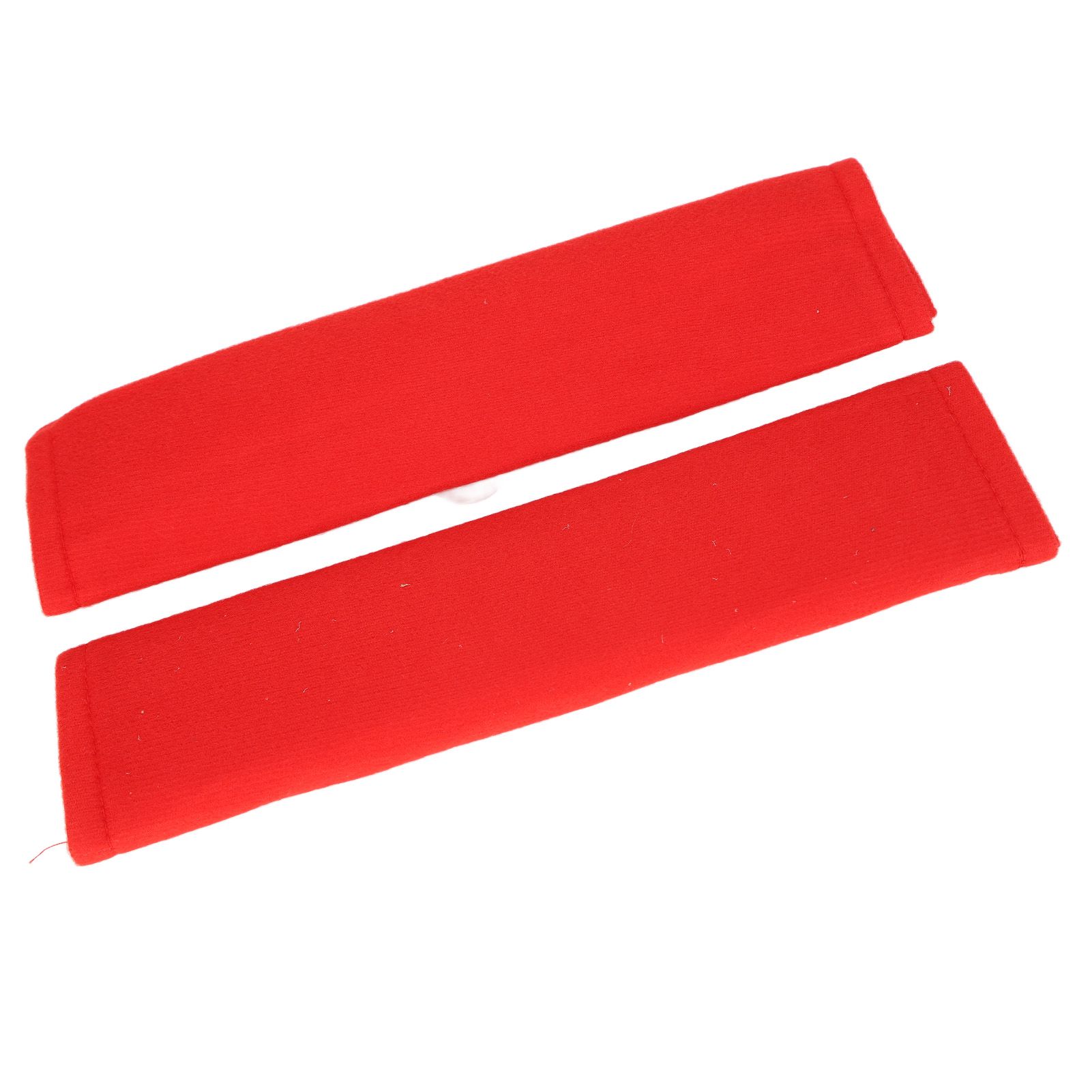 2PCS Seatbelt Pad Car Safety Belt Pad Shoulder Pad Soft Comfortable Belt Strap for Adult ChildrenRed - Image 3