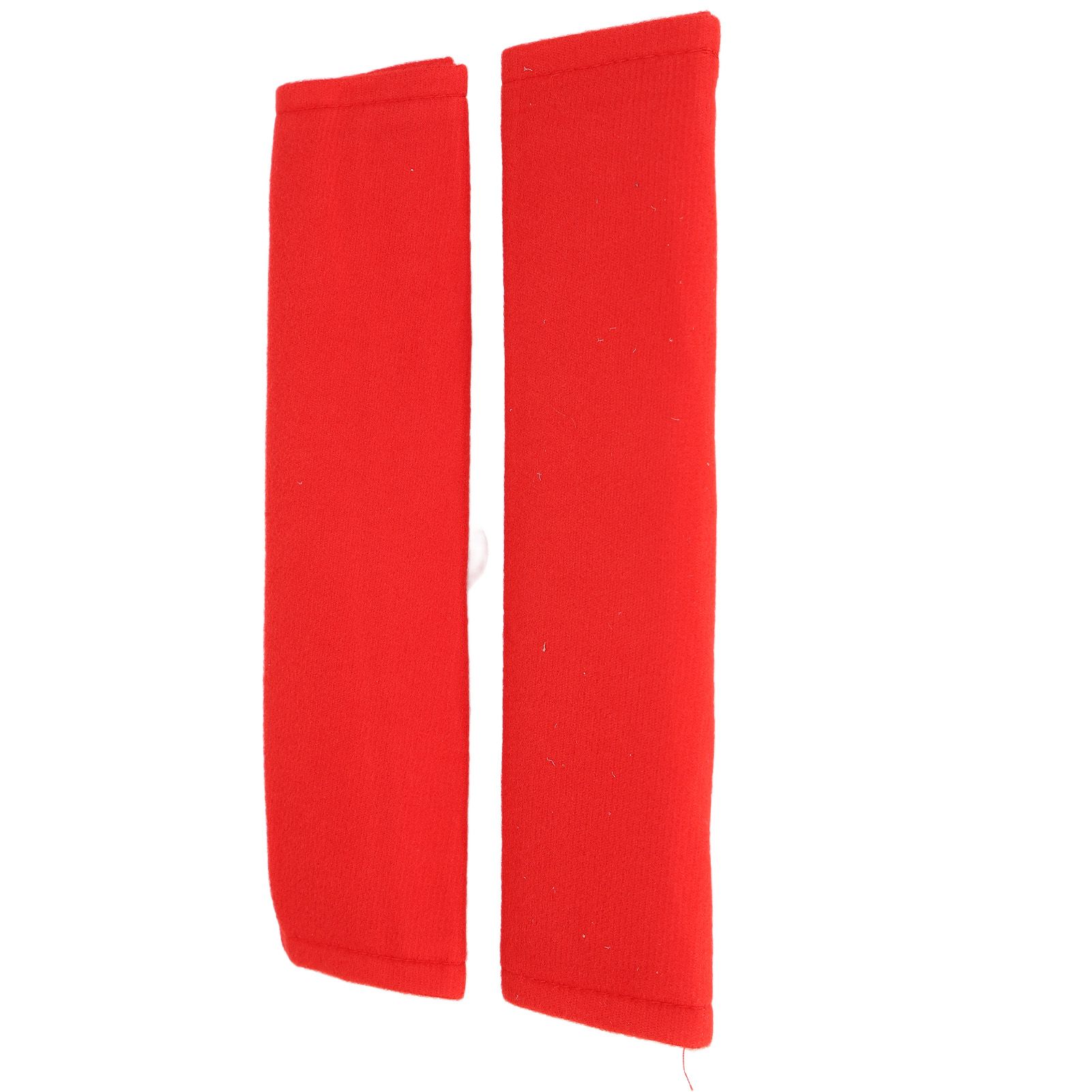 2PCS Seatbelt Pad Car Safety Belt Pad Shoulder Pad Soft Comfortable Belt Strap for Adult ChildrenRed - Image 5