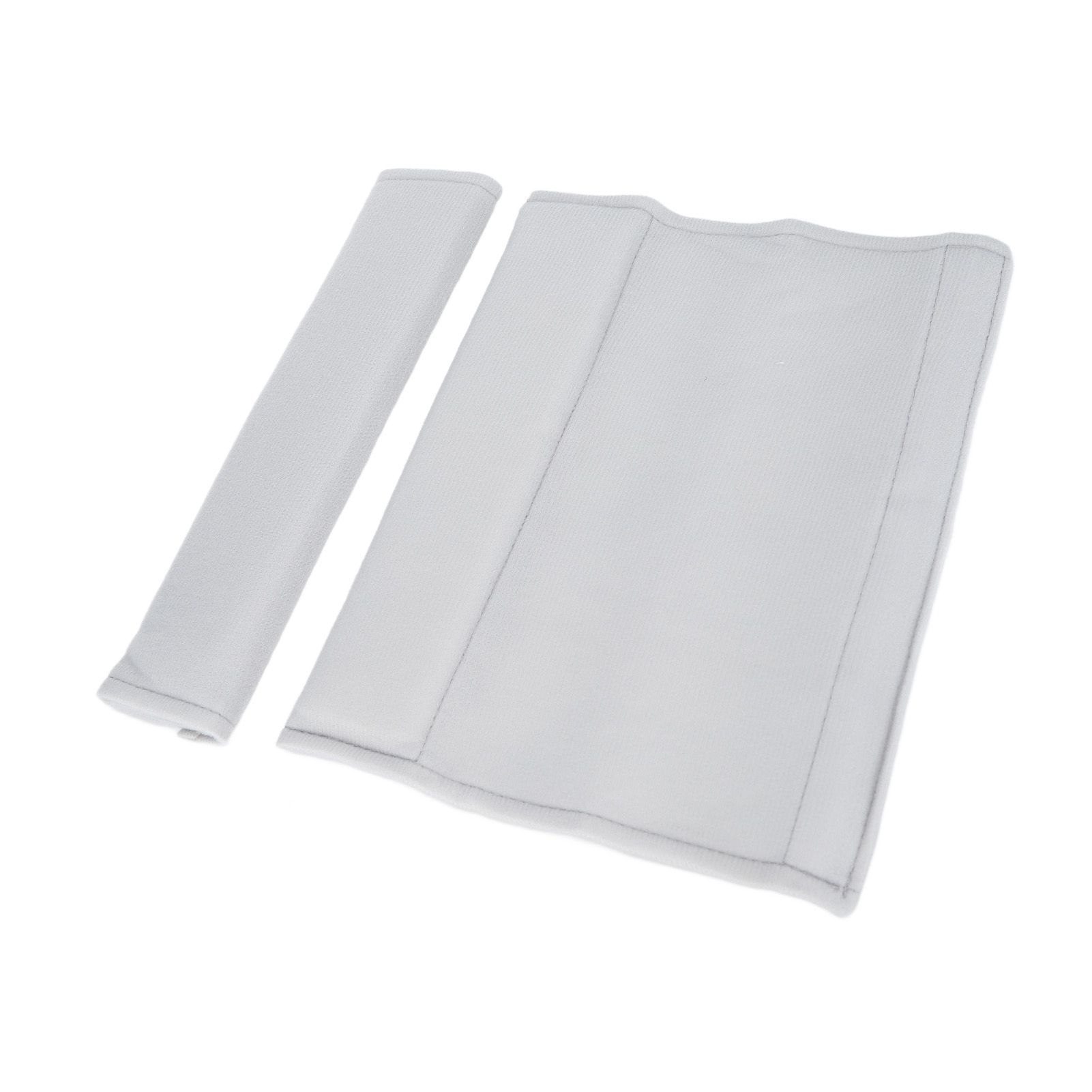 2PCS Seatbelt Pad Car Safety Belt Pad Shoulder Pad Soft Comfortable Belt Strap for Adult ChildrenGrey - Image 2
