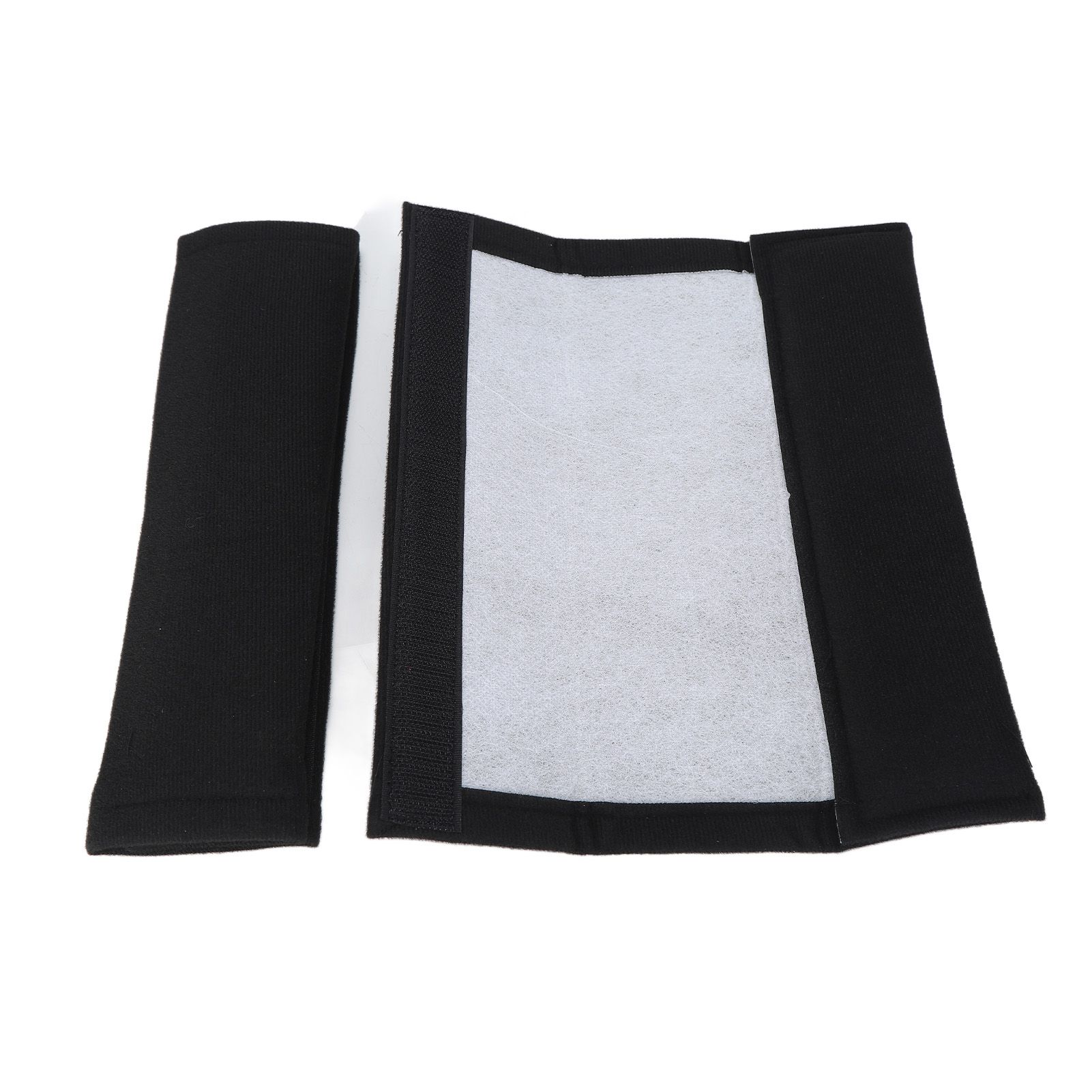 2PCS Seatbelt Pad Car Safety Belt Pad Shoulder Pad Soft Comfortable Belt Strap for Adult ChildrenBlack - Image 1