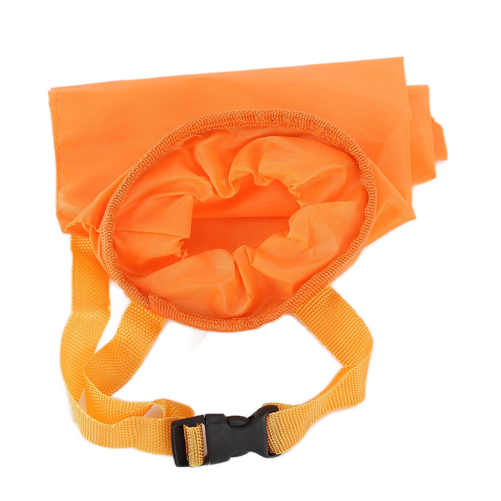 Multifunctional Car Waste Bin Garbage Bag Back Seat Hanging Storage Bag Travel Organizer HolderOrange - Image 1