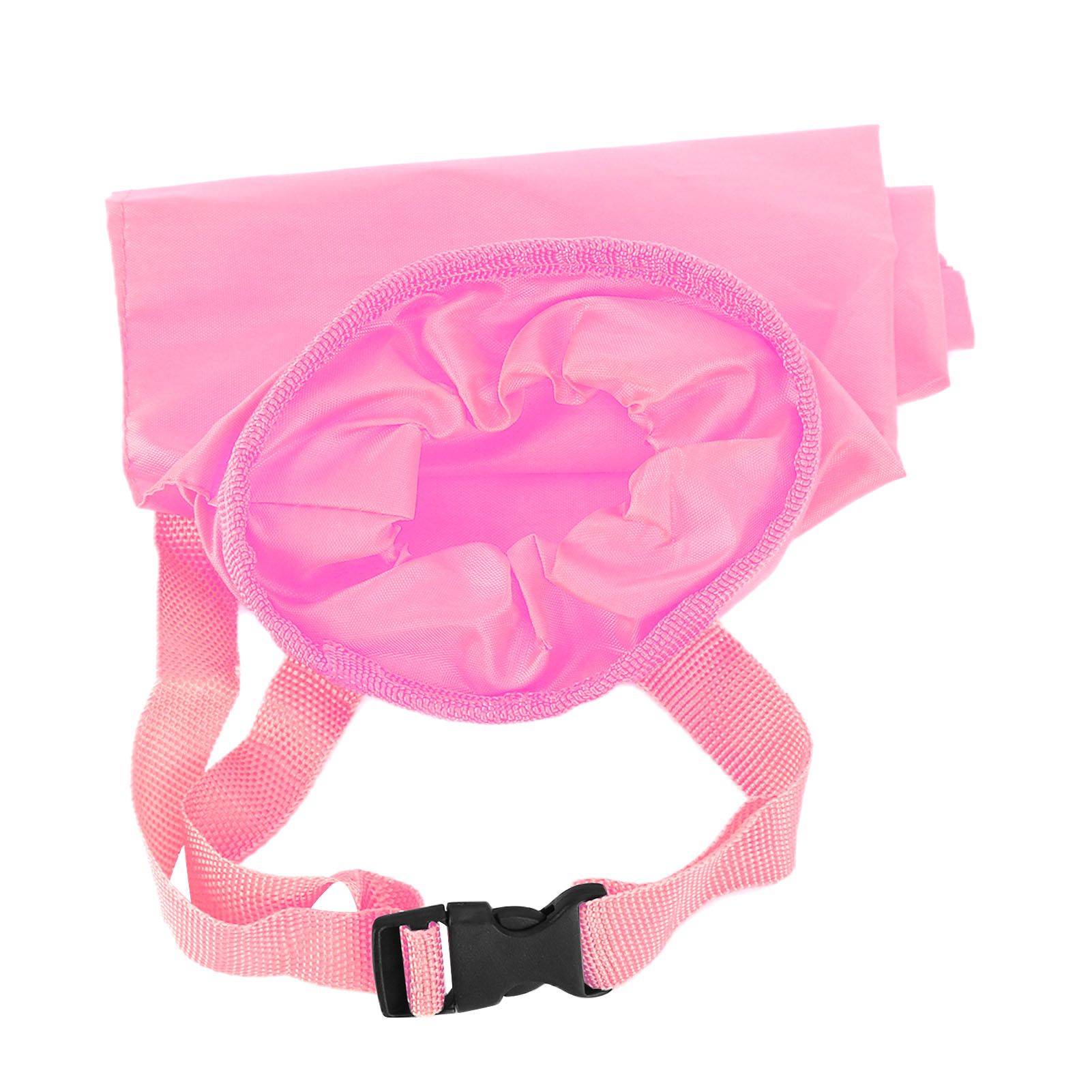 Multifunctional Car Waste Bin Garbage Bag Back Seat Hanging Storage Bag Travel Organizer HolderPink - Image 1