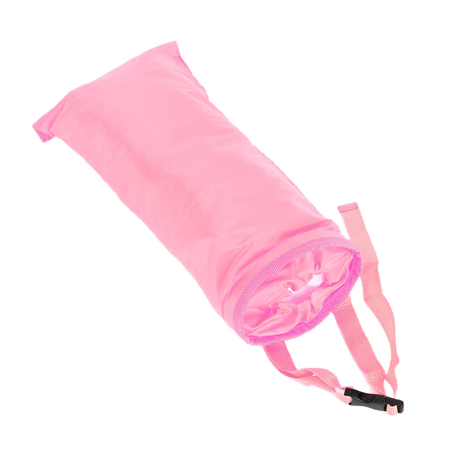 Multifunctional Car Waste Bin Garbage Bag Back Seat Hanging Storage Bag Travel Organizer HolderPink - Image 3