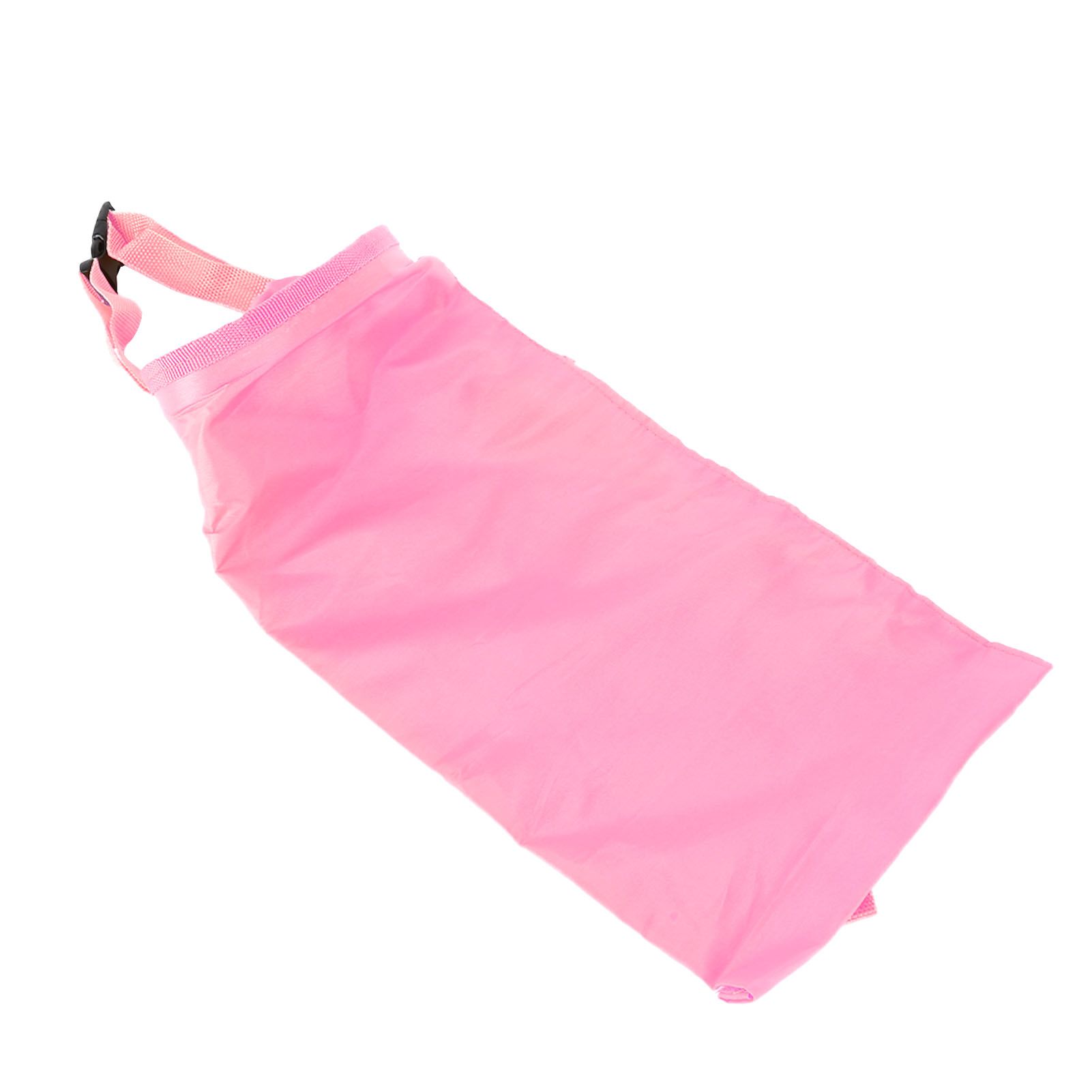 Multifunctional Car Waste Bin Garbage Bag Back Seat Hanging Storage Bag Travel Organizer HolderPink - Image 7