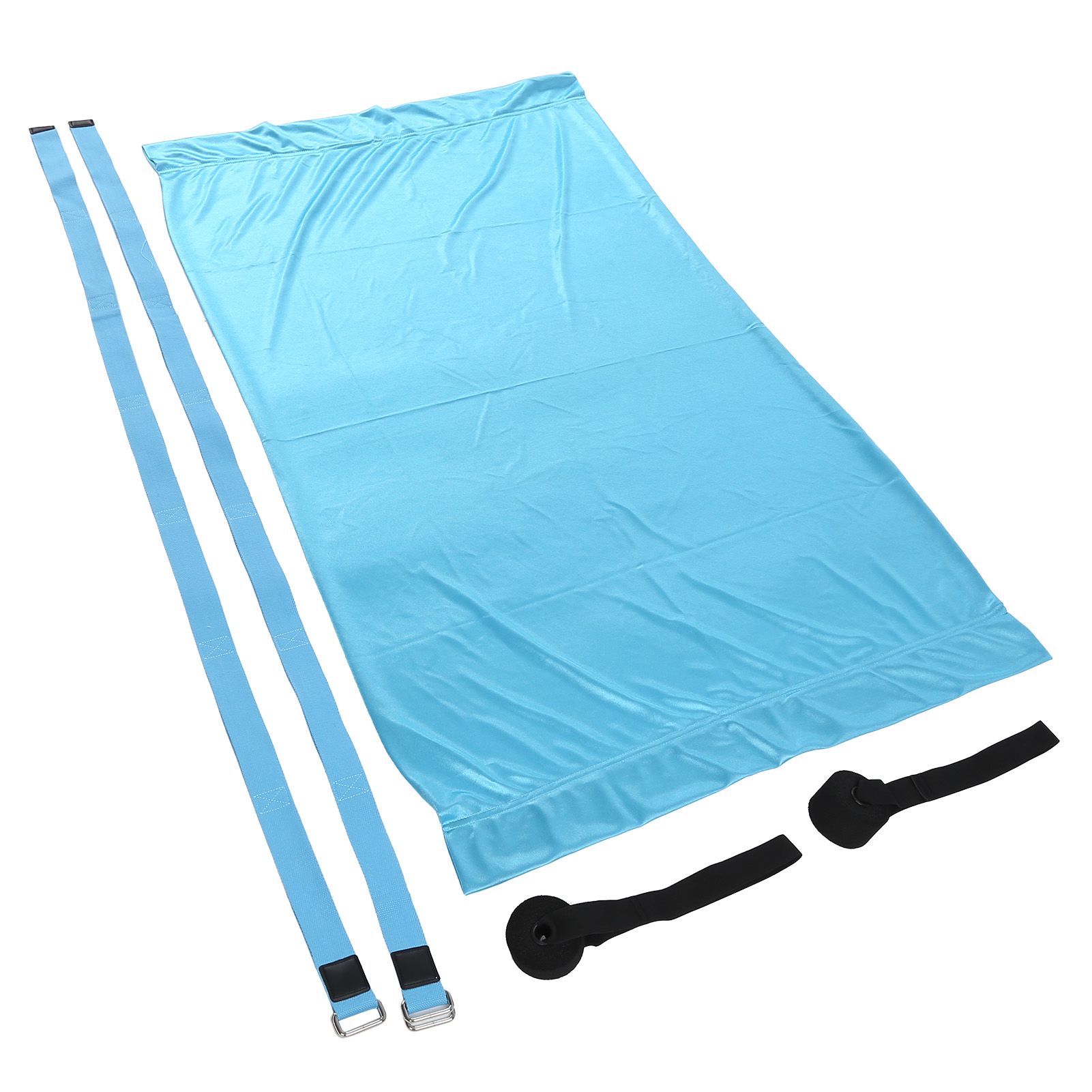 Yoga Hammock Handstand Split Leg Stretchable Training Portable Elastic Aerial Hammock for HomeSky Blue - Image 5