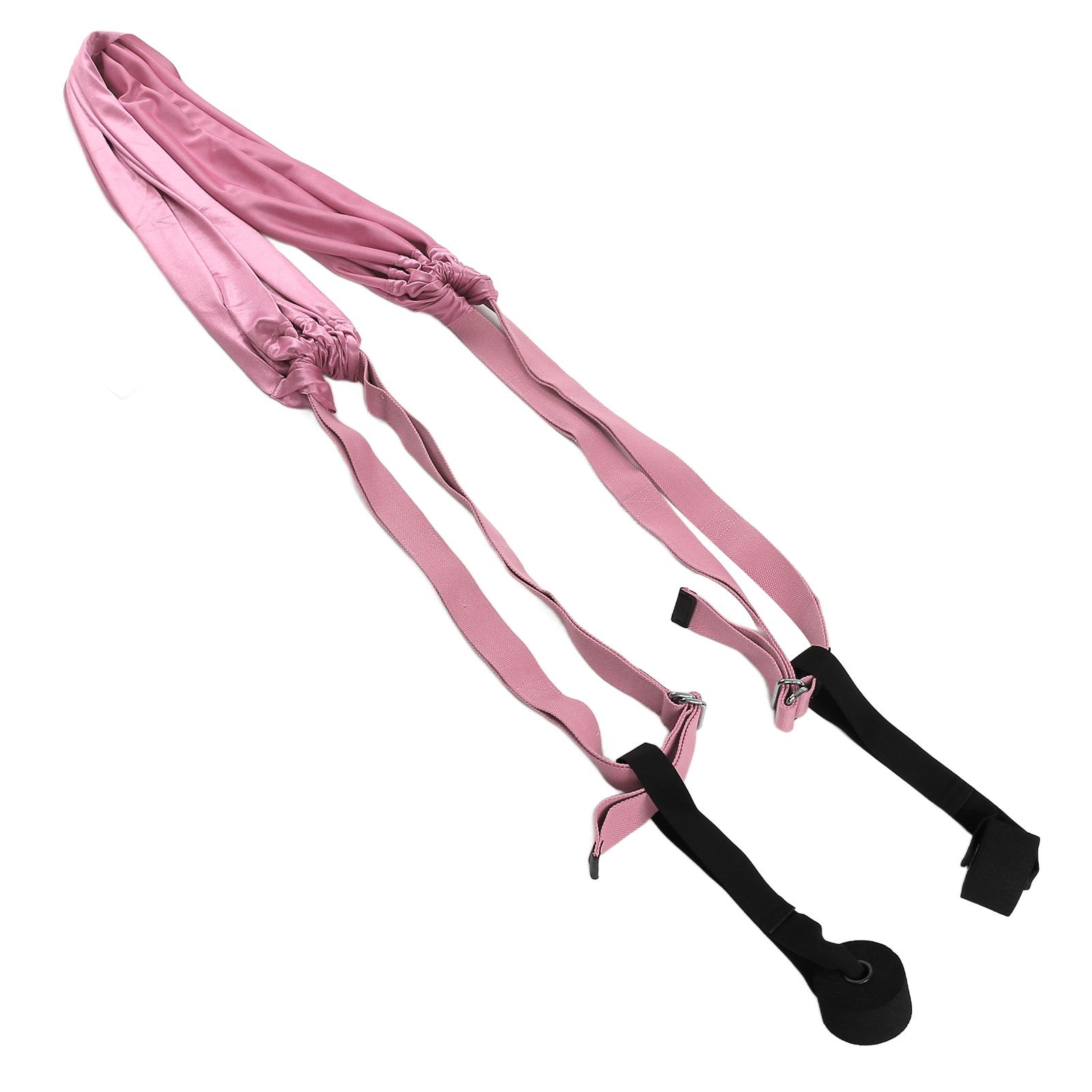 Yoga Hammock Handstand Split Leg Stretchable Training Portable Elastic Aerial Hammock for HomePink - Image 8