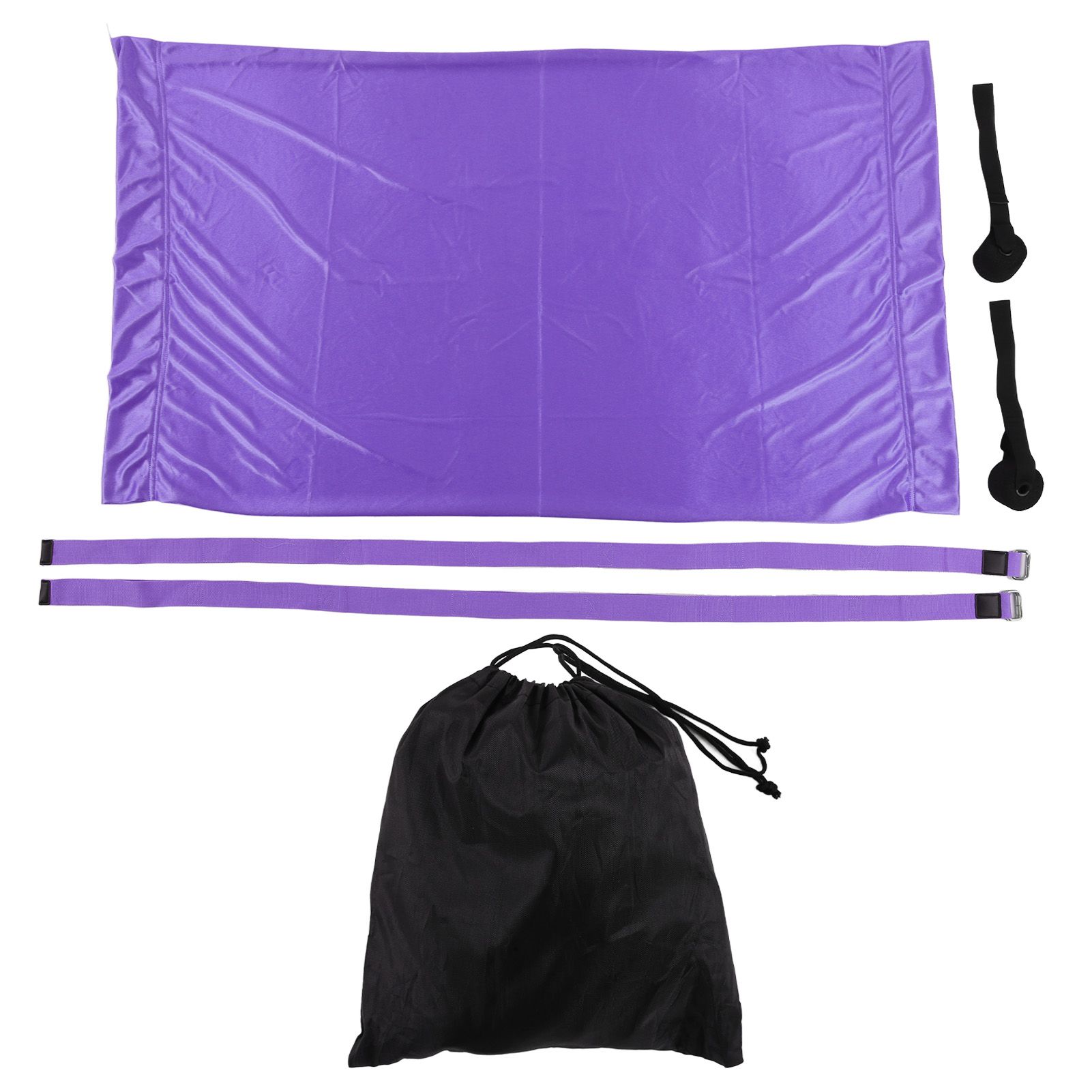 Yoga Hammock Handstand Split Leg Stretchable Training Portable Elastic Aerial Hammock for HomePurple - Image 1