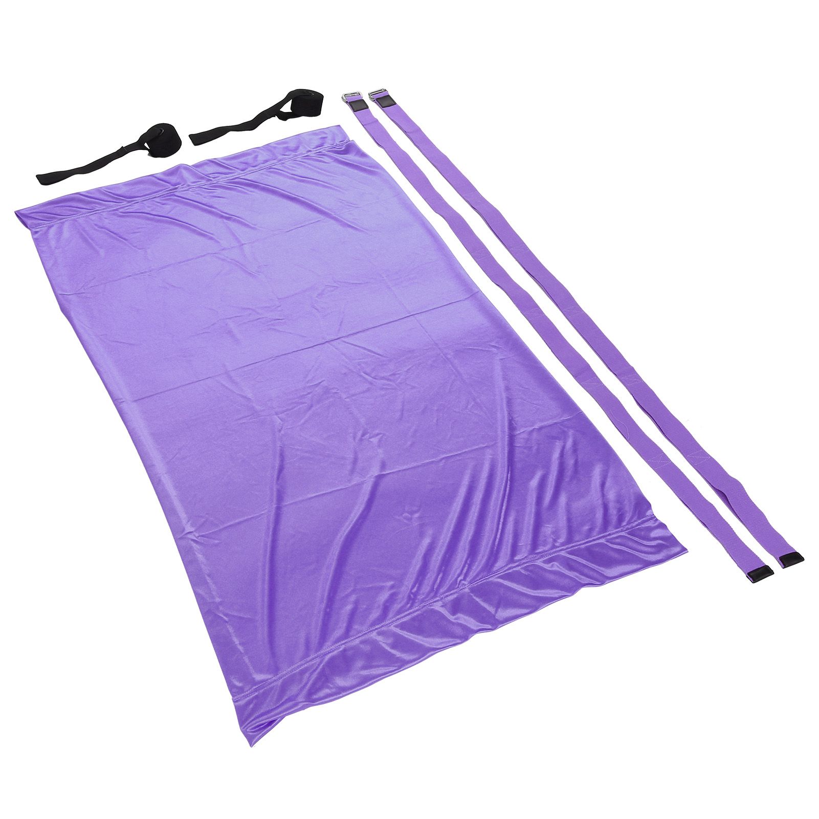 Yoga Hammock Handstand Split Leg Stretchable Training Portable Elastic Aerial Hammock for HomePurple - Image 3