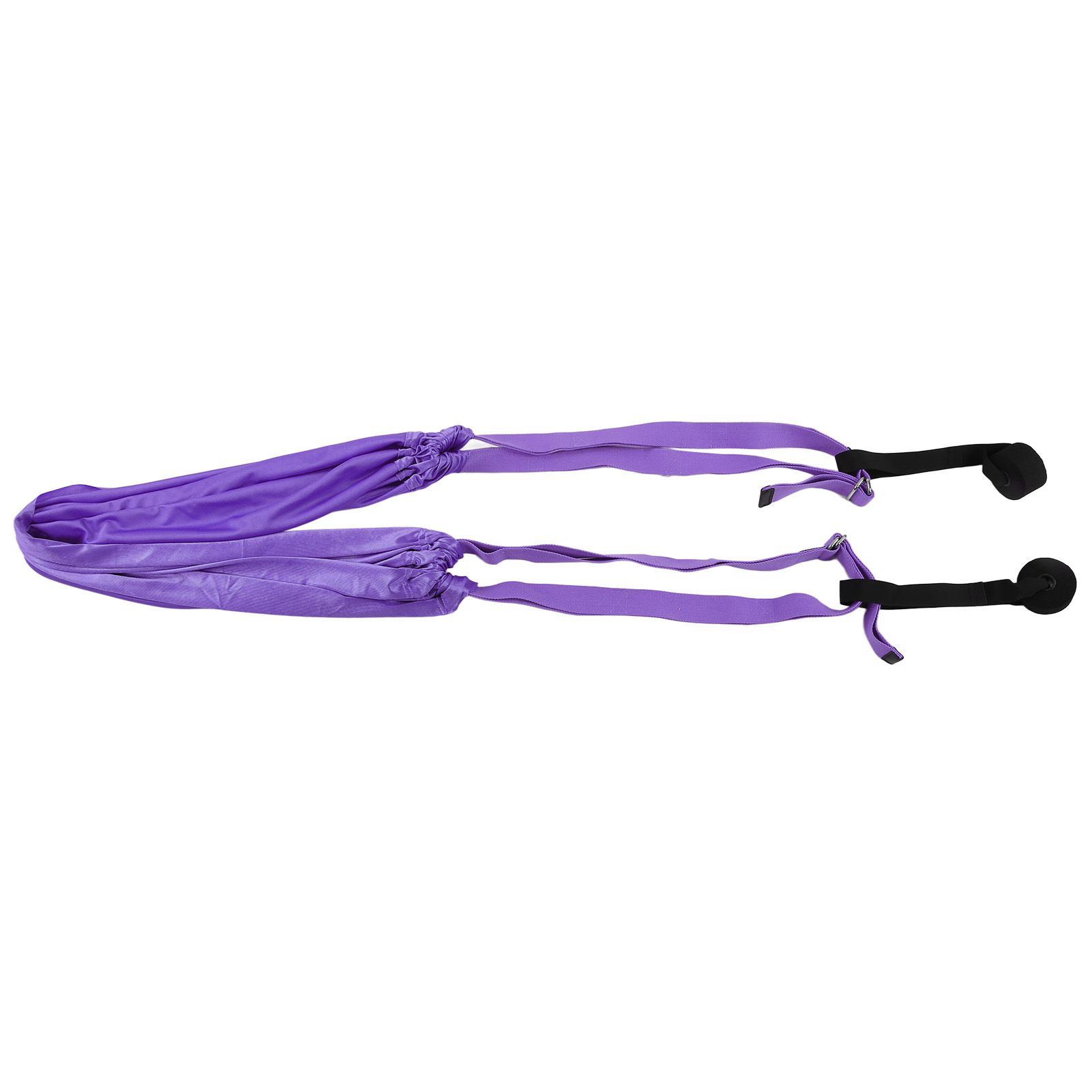 Yoga Hammock Handstand Split Leg Stretchable Training Portable Elastic Aerial Hammock for HomePurple - Image 4