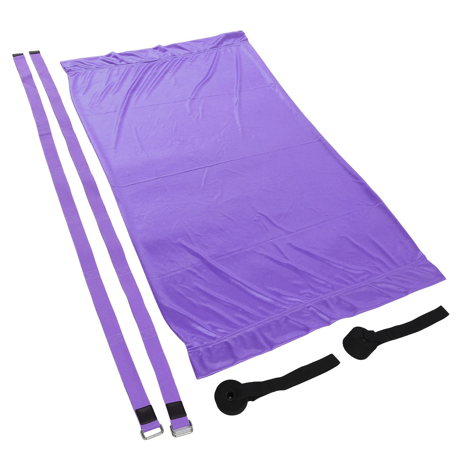 Yoga Hammock Handstand Split Leg Stretchable Training Portable Elastic Aerial Hammock for HomePurple - Image 7