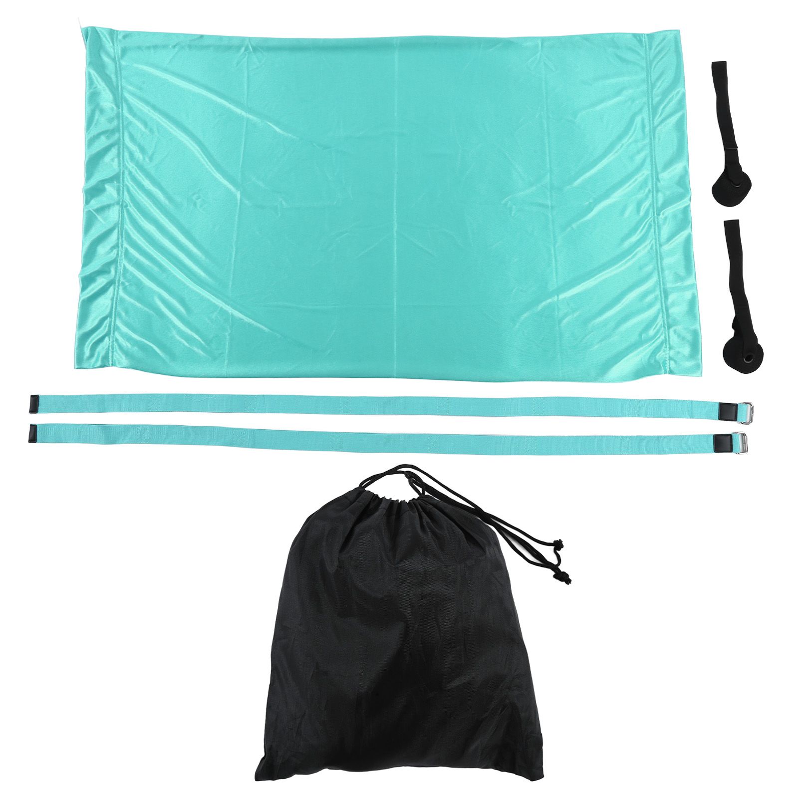 Yoga Hammock Handstand Split Leg Stretchable Training Portable Elastic Aerial Hammock for HomeDark Blue - Image 1