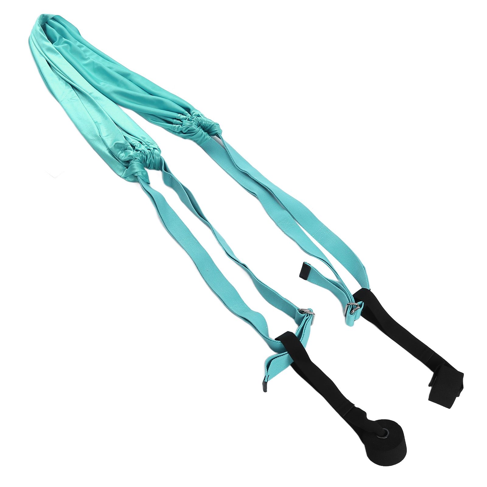 Yoga Hammock Handstand Split Leg Stretchable Training Portable Elastic Aerial Hammock for HomeDark Blue - Image 8