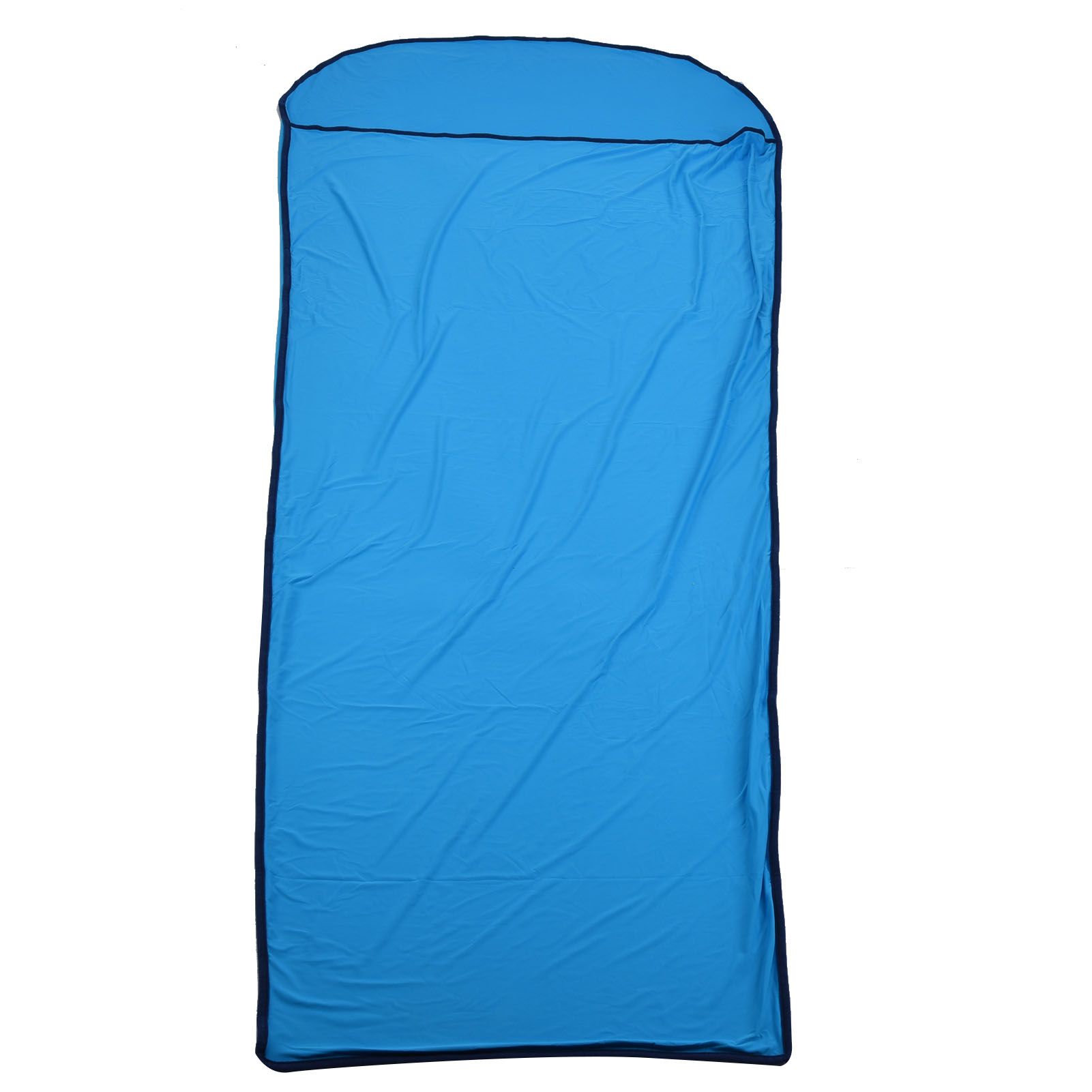 Sleeping Bag Liner Ultralight Multifunctional Elastic Sleeping Sack Liner for Outdoor CampingBlue - Image 1