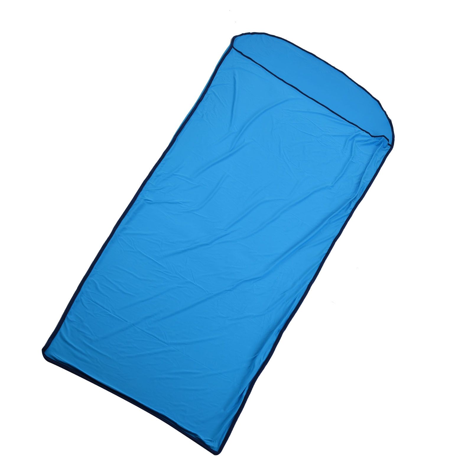 Sleeping Bag Liner Ultralight Multifunctional Elastic Sleeping Sack Liner for Outdoor CampingBlue - Image 2
