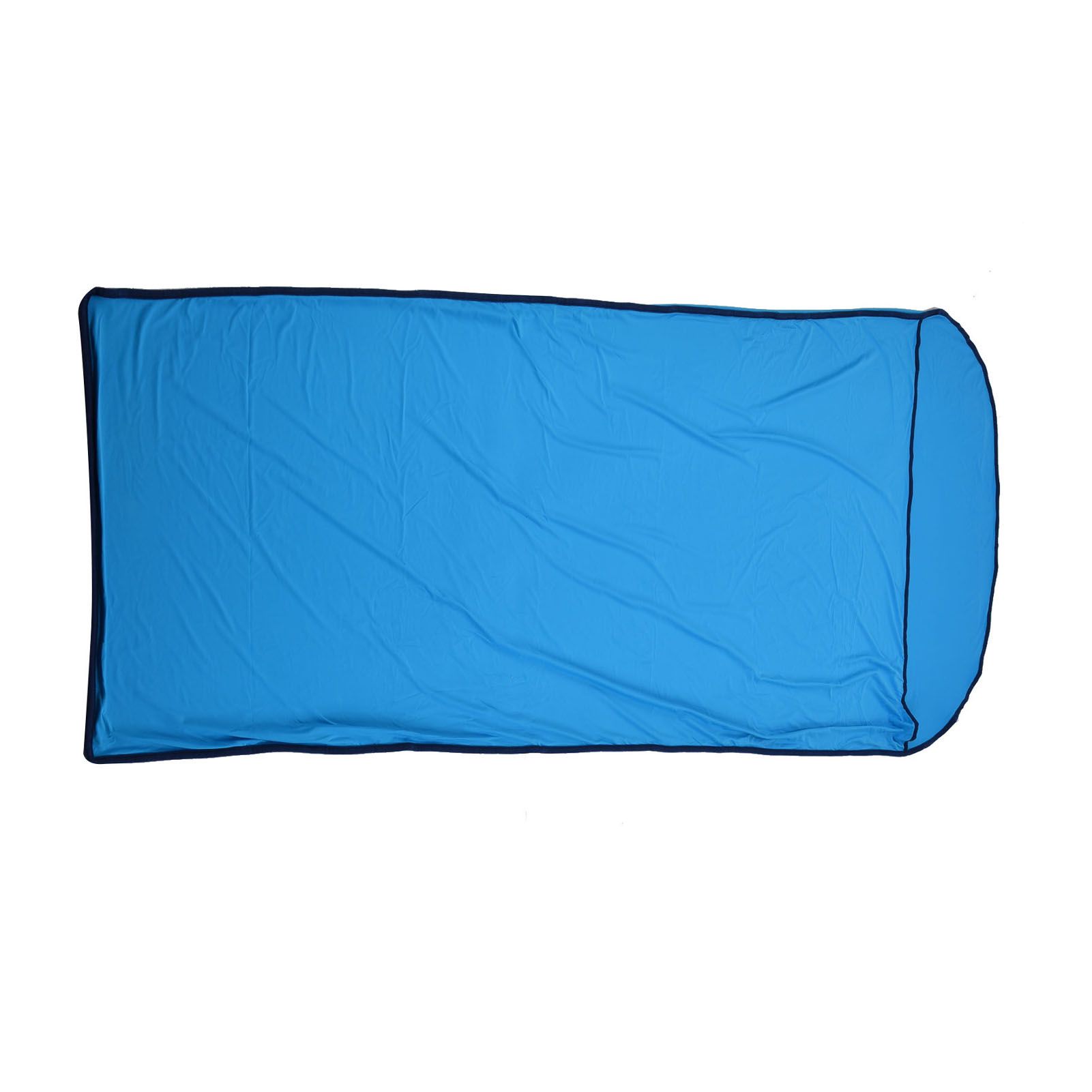 Sleeping Bag Liner Ultralight Multifunctional Elastic Sleeping Sack Liner for Outdoor CampingBlue - Image 3