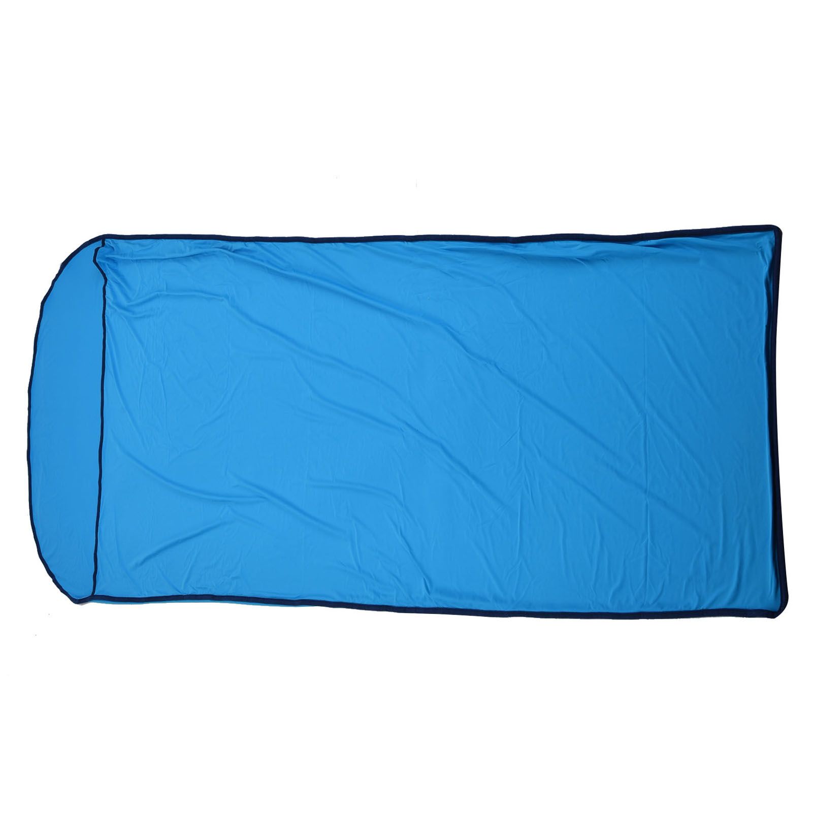 Sleeping Bag Liner Ultralight Multifunctional Elastic Sleeping Sack Liner for Outdoor CampingBlue - Image 6