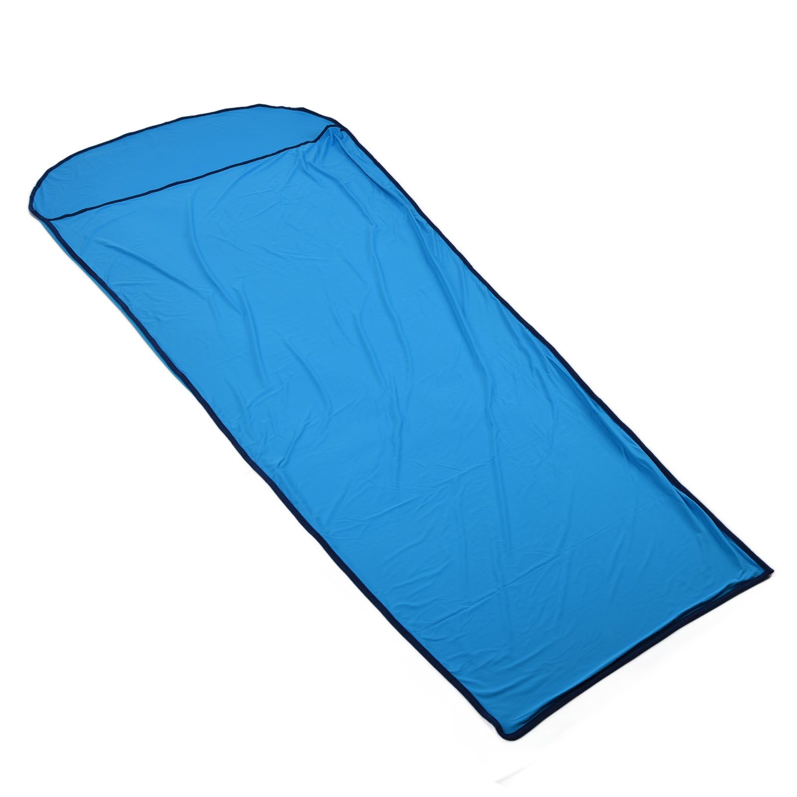 Sleeping Bag Liner Ultralight Multifunctional Elastic Sleeping Sack Liner for Outdoor CampingBlue - Image 7