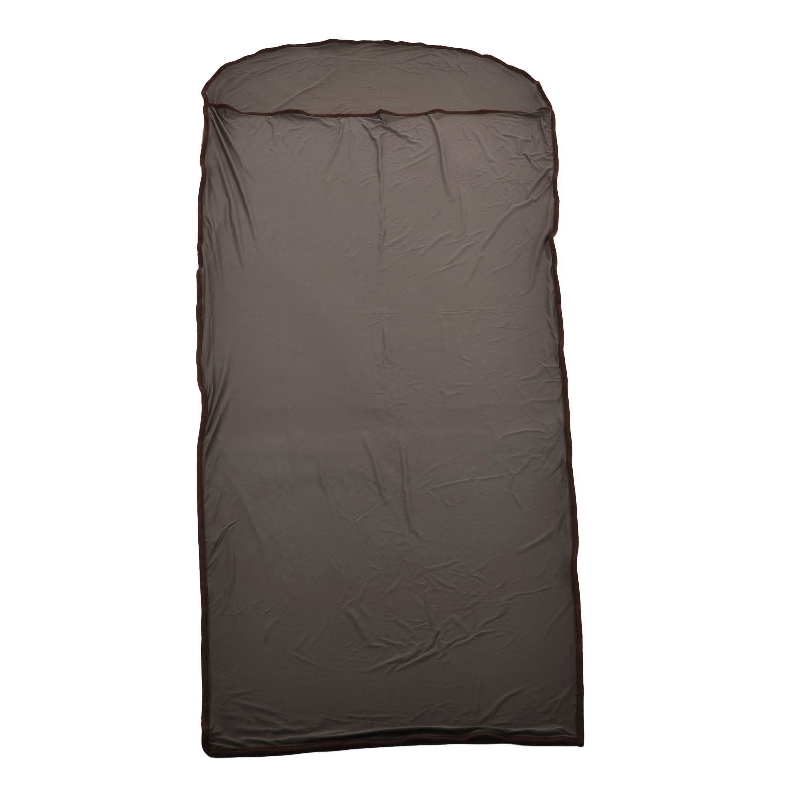 Sleeping Bag Liner Ultralight Multifunctional Elastic Sleeping Sack Liner for Outdoor CampingGrey - Image 1