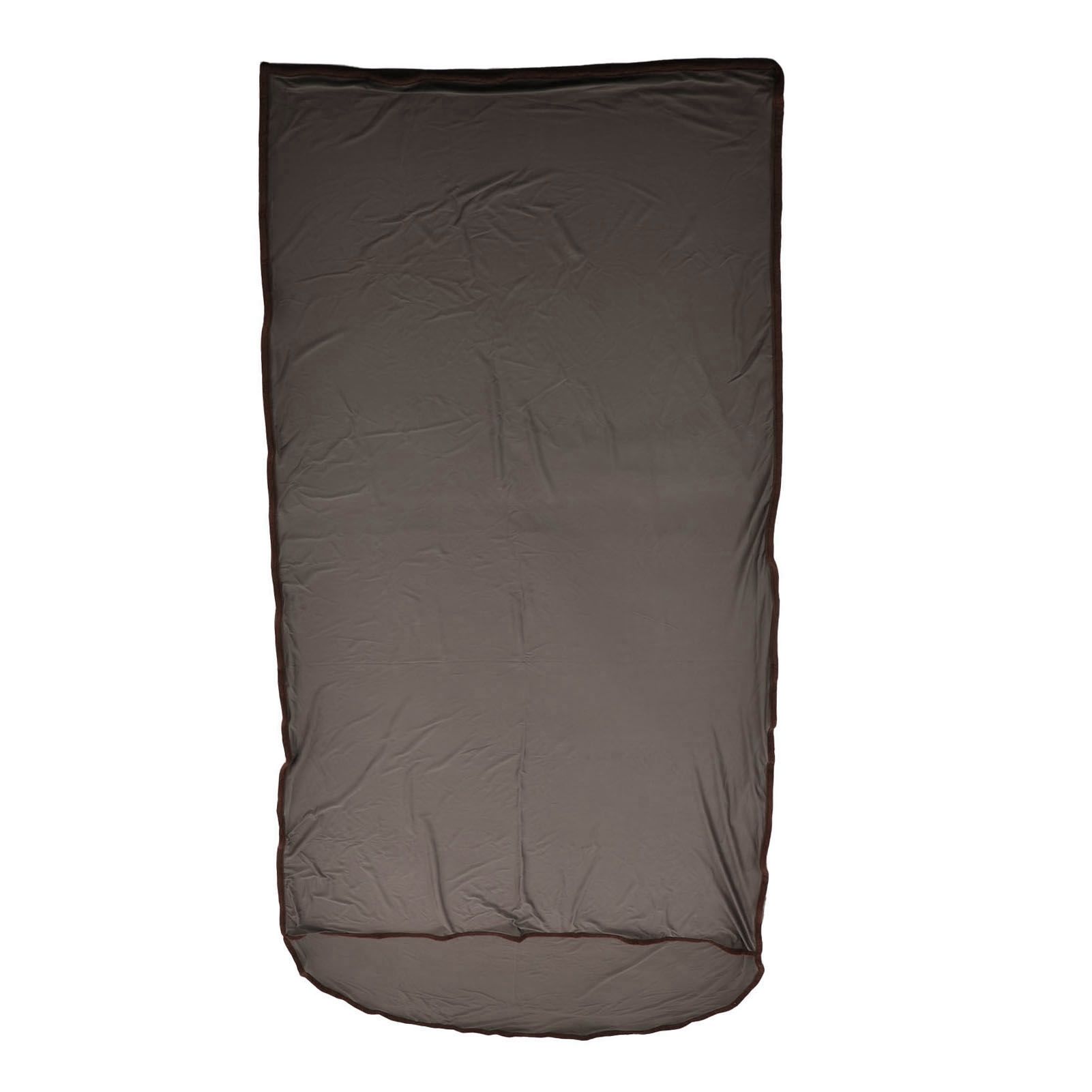 Sleeping Bag Liner Ultralight Multifunctional Elastic Sleeping Sack Liner for Outdoor CampingGrey - Image 5