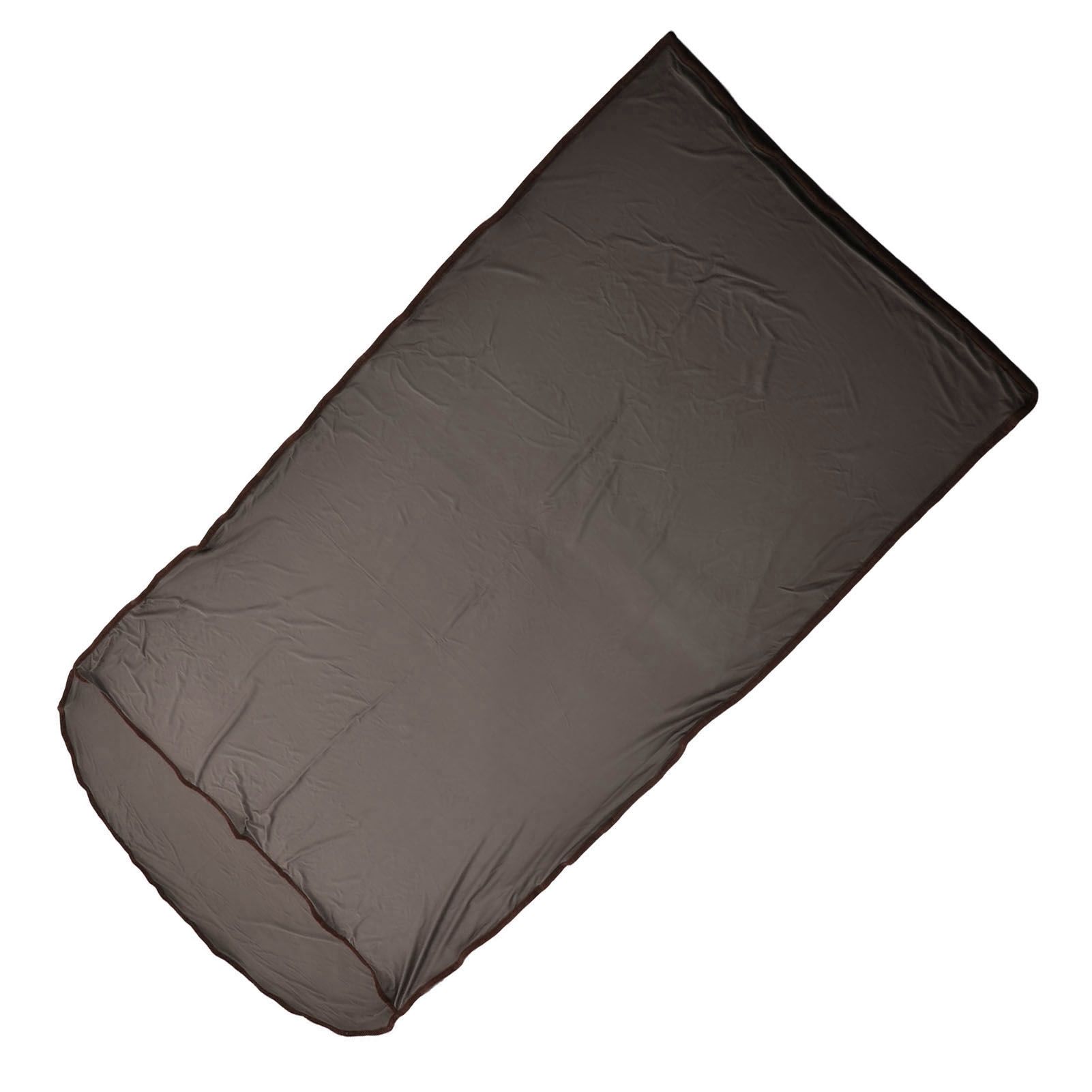 Sleeping Bag Liner Ultralight Multifunctional Elastic Sleeping Sack Liner for Outdoor CampingGrey - Image 6