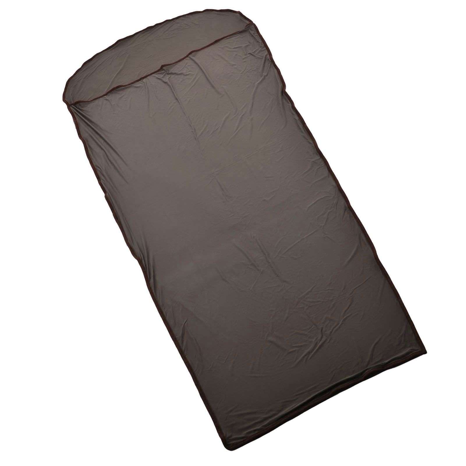 Sleeping Bag Liner Ultralight Multifunctional Elastic Sleeping Sack Liner for Outdoor CampingGrey - Image 8