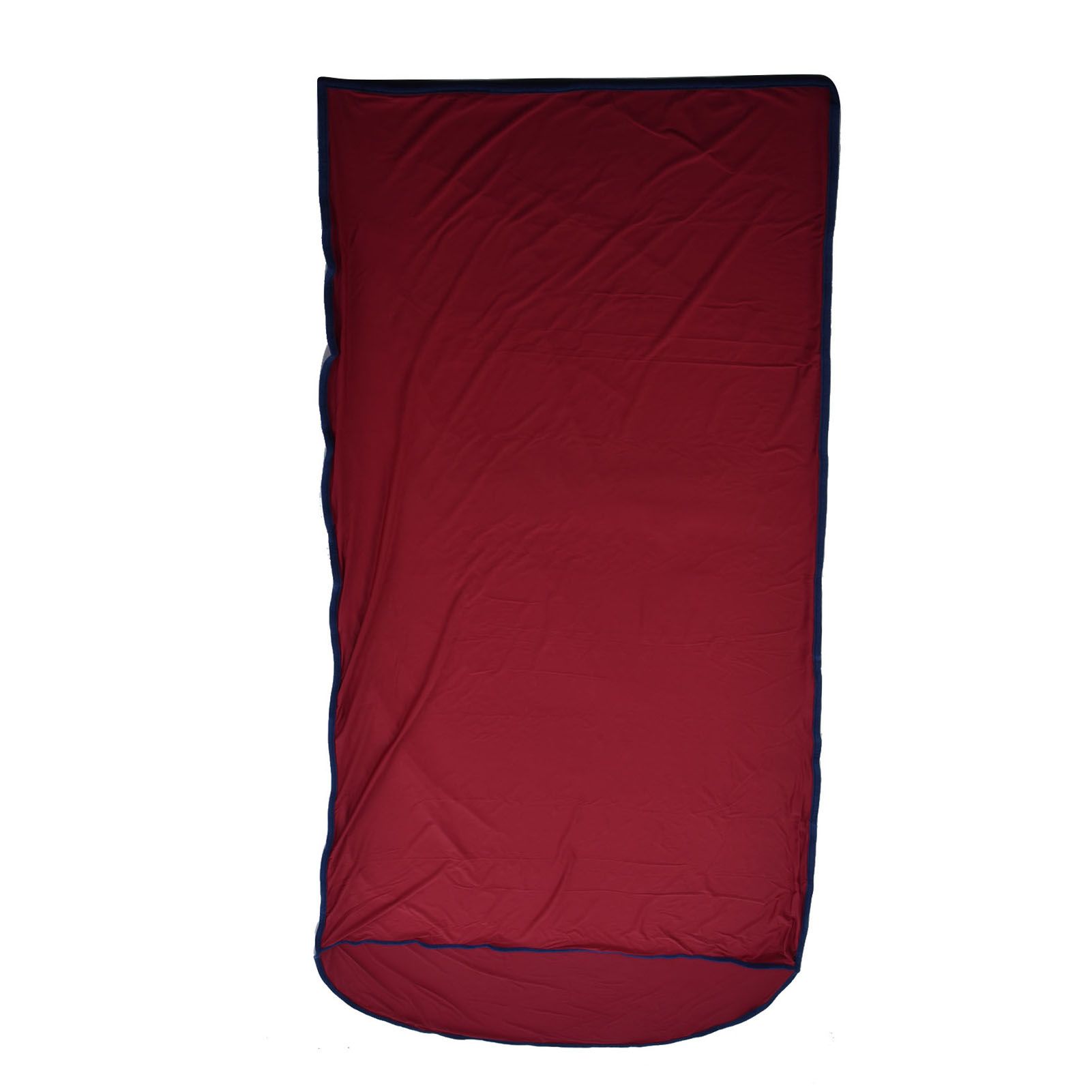 Sleeping Bag Liner Ultralight Multifunctional Elastic Sleeping Sack Liner for Outdoor CampingWine Red - Image 5