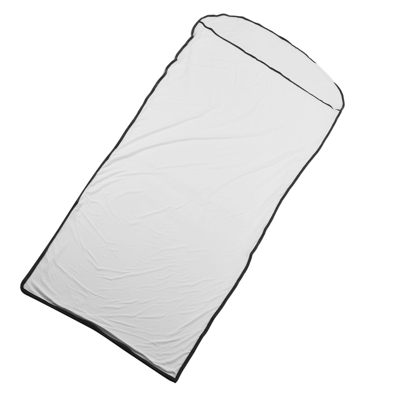 Sleeping Bag Liner Ultralight Multifunctional Elastic Sleeping Sack Liner for Outdoor CampingWhite - Image 2